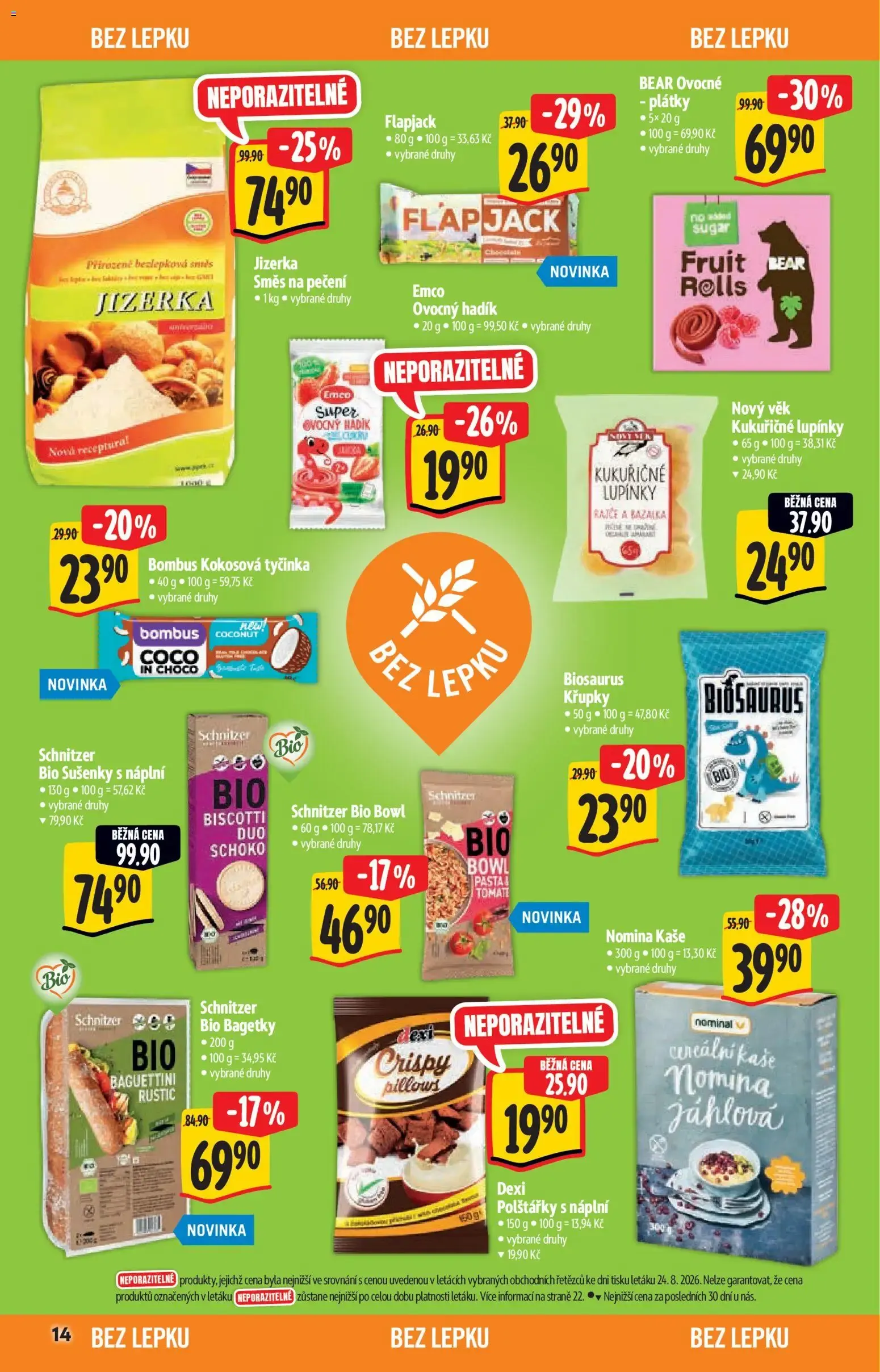 Albert katalog - Hypermarket - Bio od 02.09.2026 - Akční leták - 2. září 29. září 2026 - Page 14