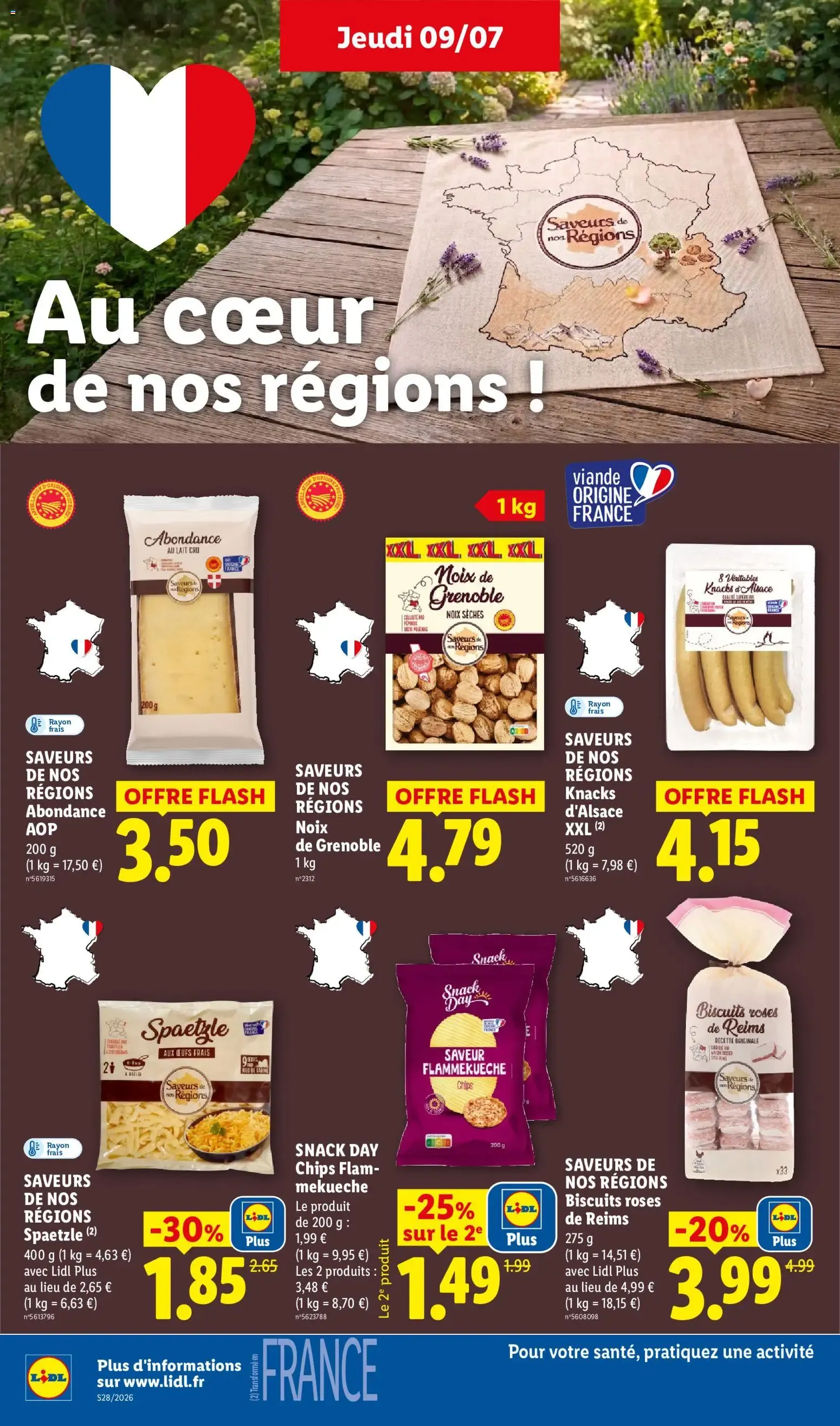 LIDL - Au cœur de nos régions! du 9 juillet au 15 juillet 2026 - Catalogue page 18