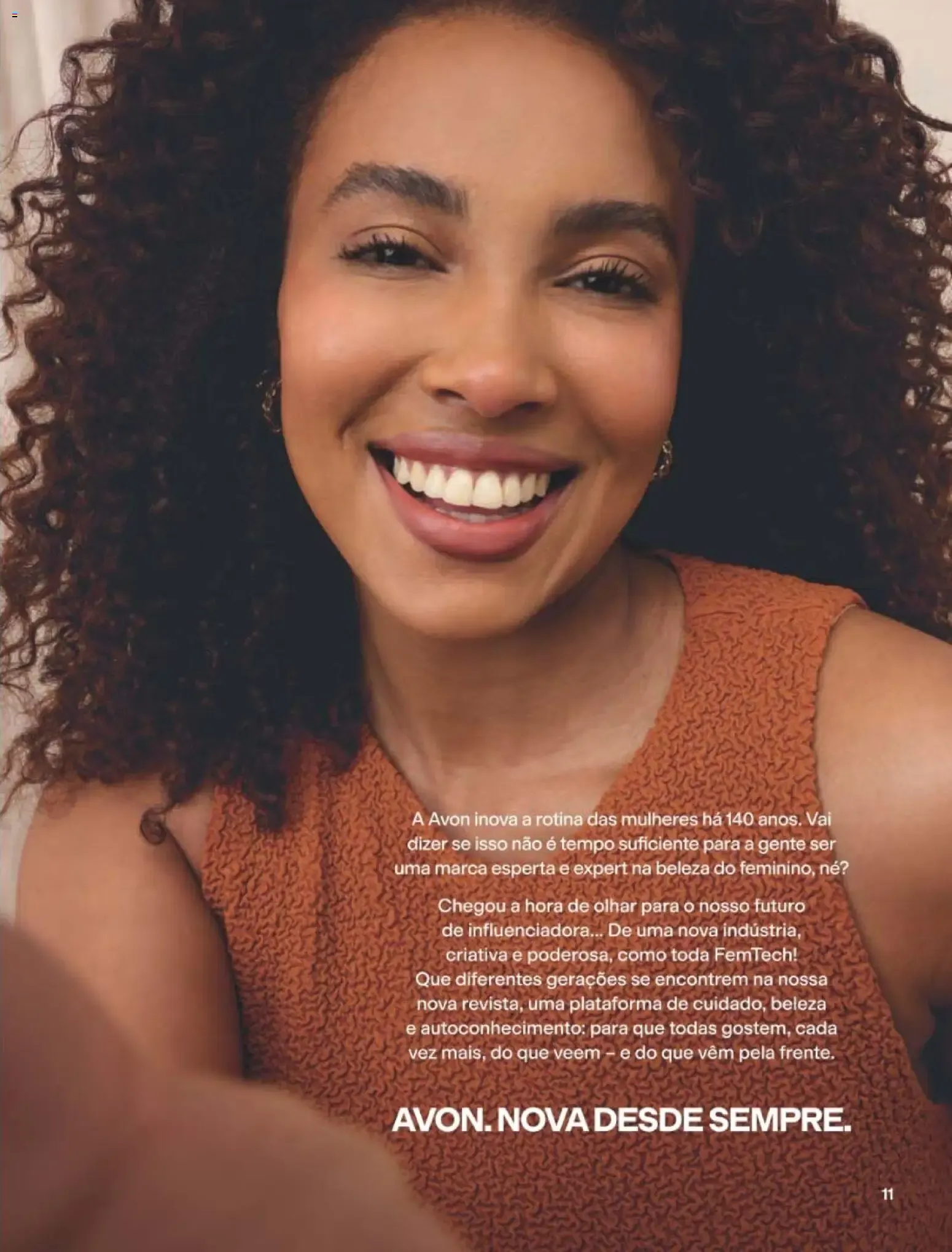 Encarte de Revista Avon folheto - Campanha 11 de 29/06/2026 | Promoção Online 29 de junho até 20 de julho 2026 - Pagina 11