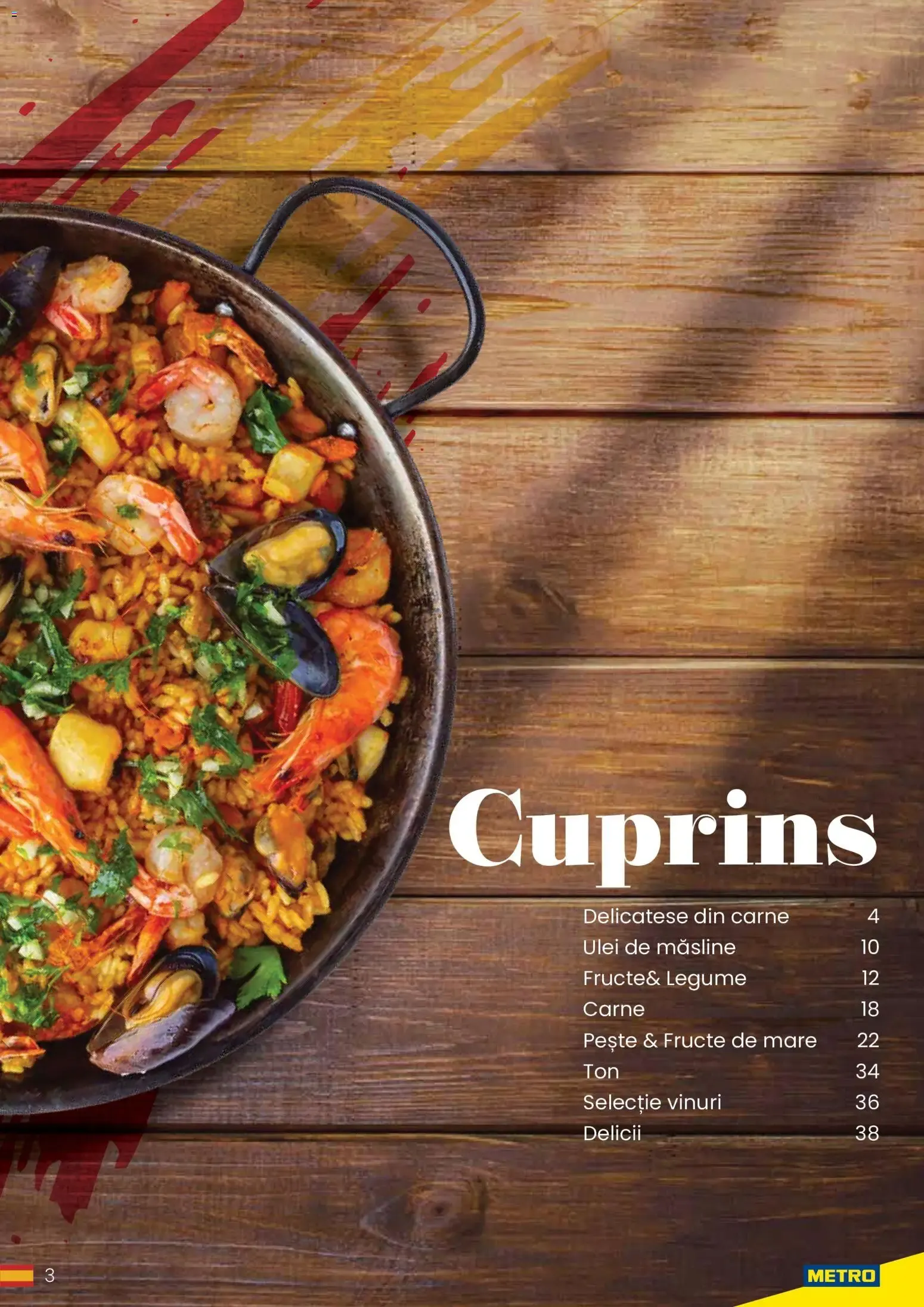 Catalog Metro Catalog Eat Spain, drink Spain - Oferta 30.03.2026 - 31.12.2026 de la 30 martie până la 31 decembrie 2026 - Revista Pagina 3
