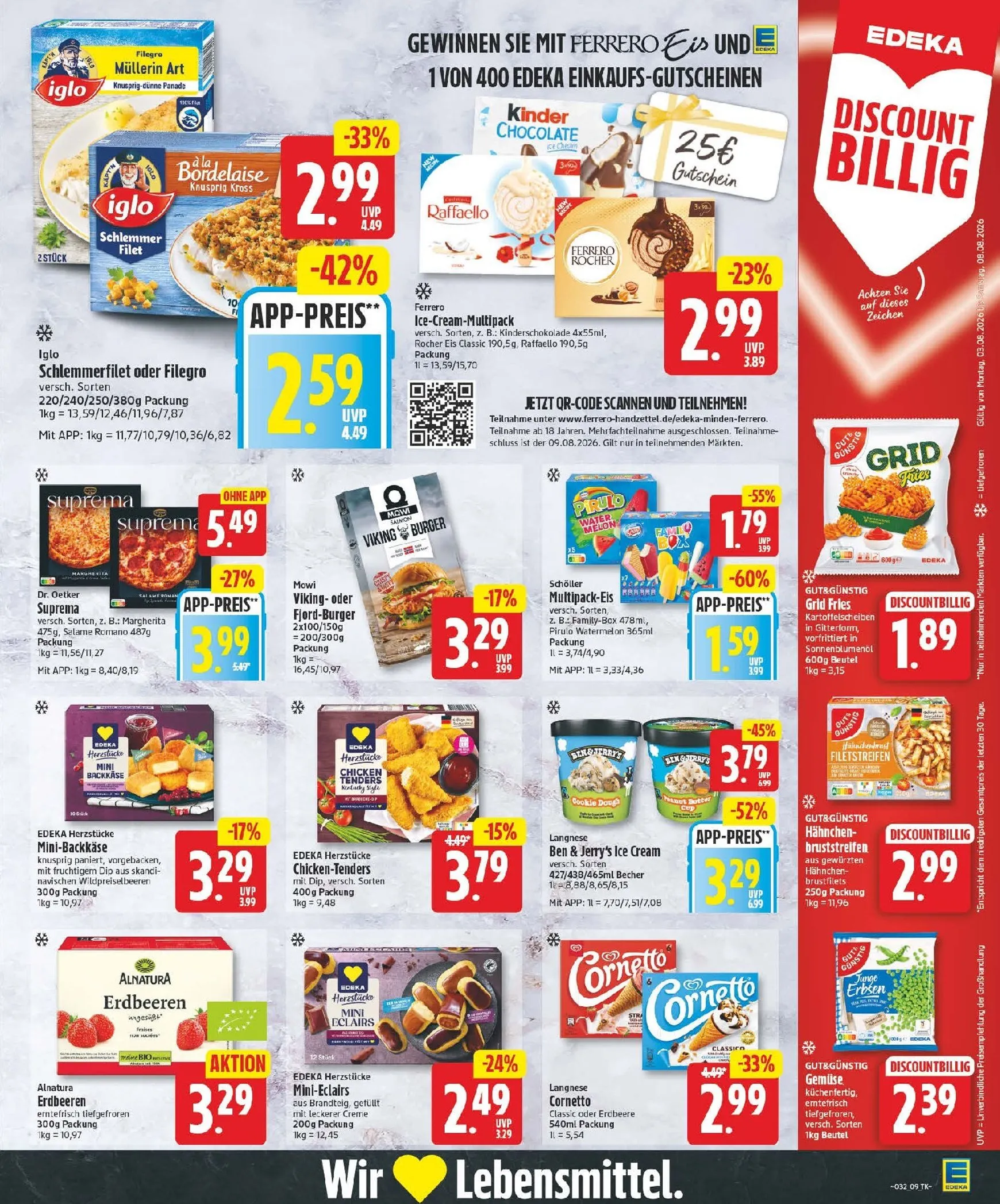 Edeka Prospekt nächste Woche – von Montag 03.08.2026 bis Samstag 08.08.2026 von 3. August bis 8. August 2026 - Prospekt seite 9