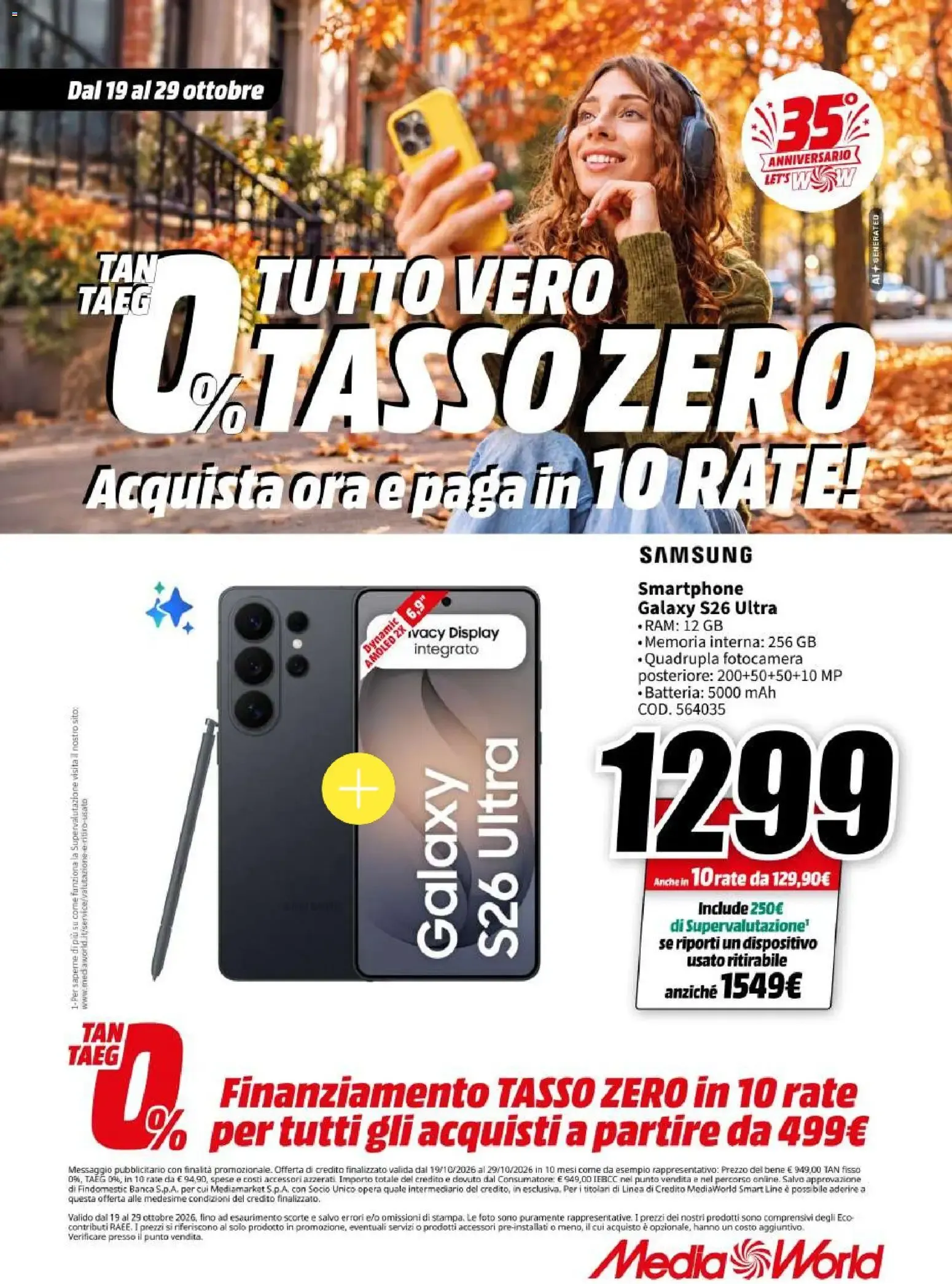 Nuovo Media World volantino dal 19/10/2026 > offerte anteprima 🛍️ da 19 ottobre a 29 ottobre di 2026 - Pagina del volantino 11