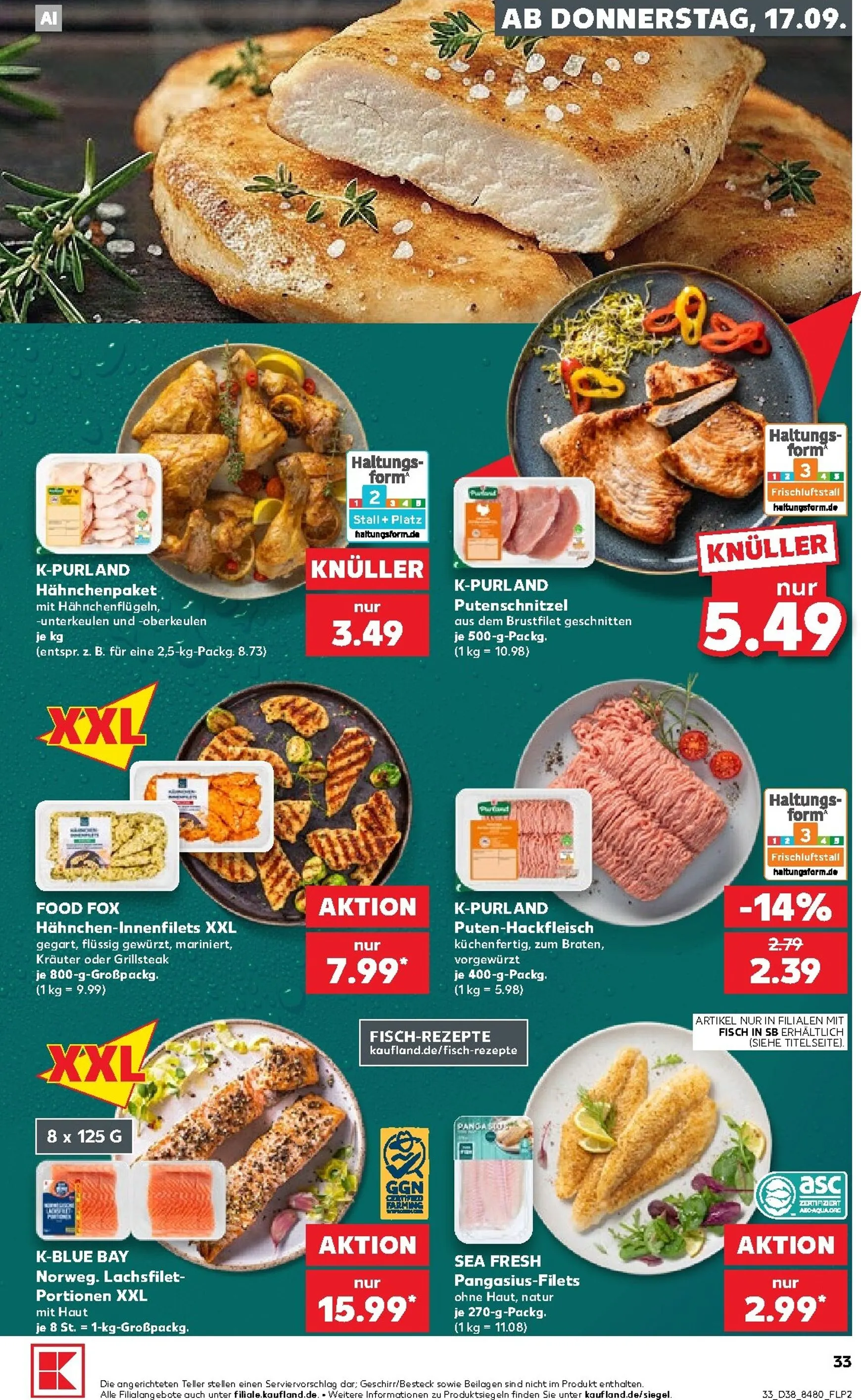 Neuer Kaufland Prospekt – von Donnerstag 17.09.2026 bis Mittwoch 23.09.2026 von 17. September bis 23. September 2026 - Prospekt seite 34