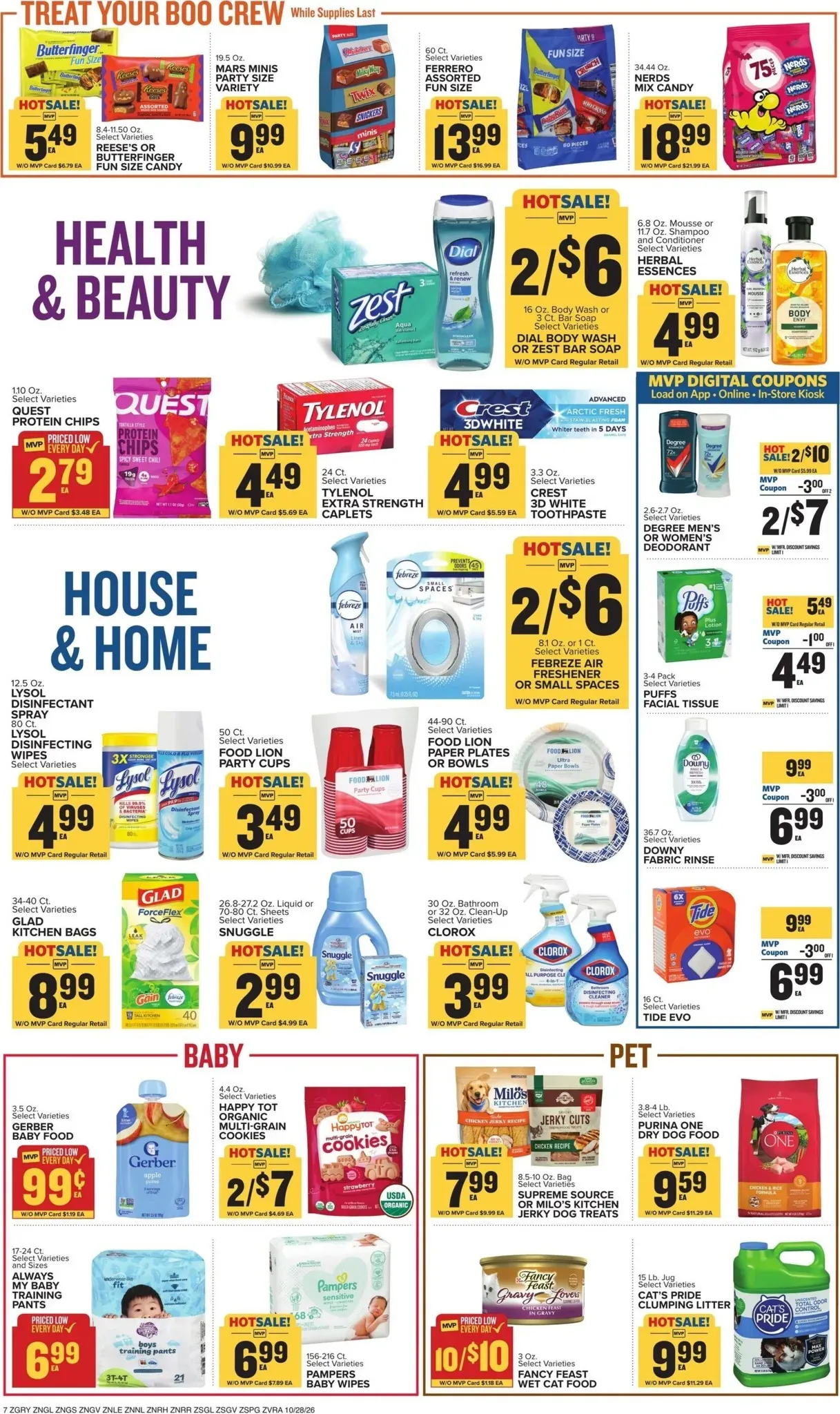 Weekly ad Current Food Lion leaflet valid from Wednesday 10/28/2026 to Tuesday 11/03/2026 from October 28 to November 3 2026 - Page 14