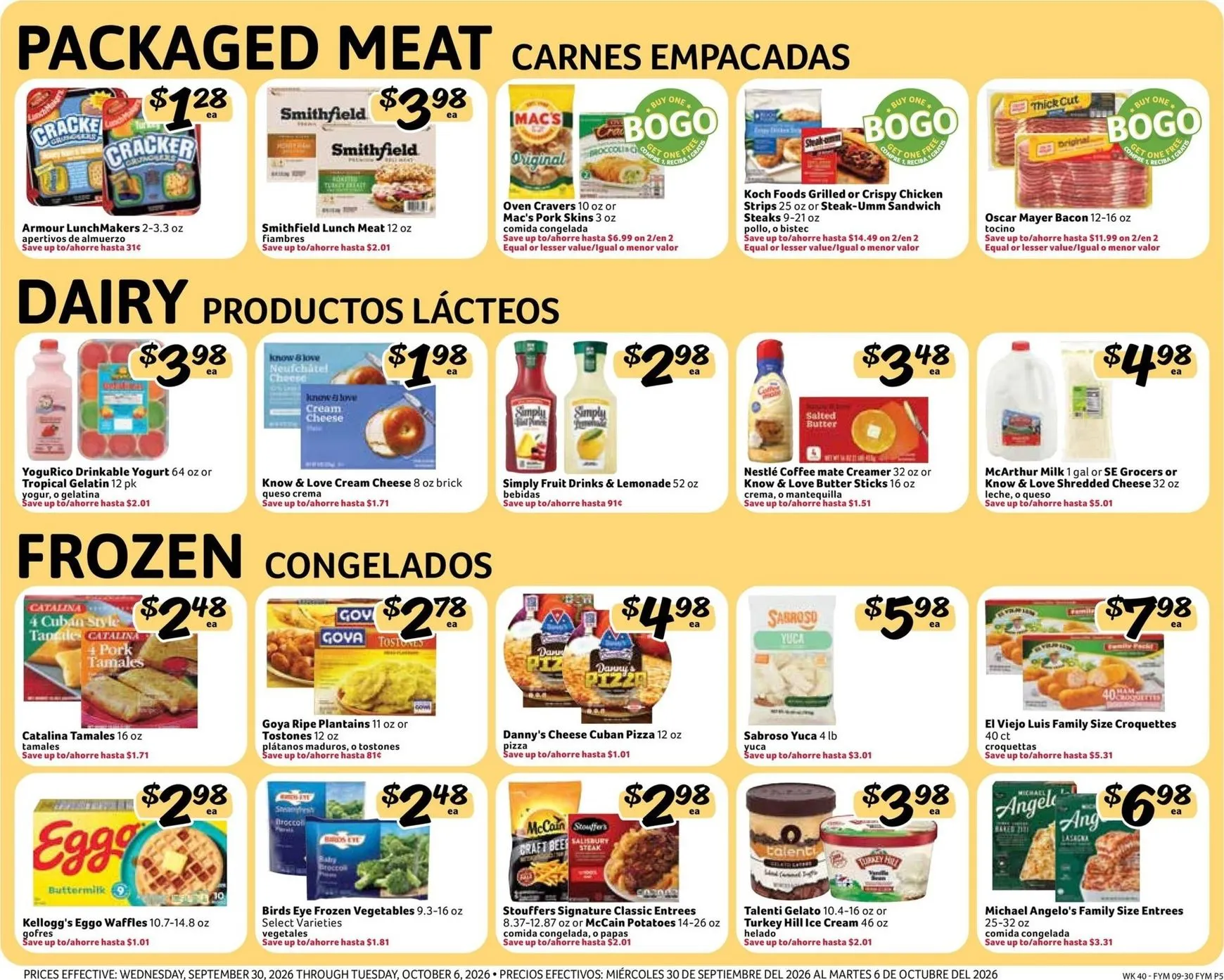 Weekly ad Fresco Supermarkets Weekly Specials from September 30 to October 6 2026 - Page 5