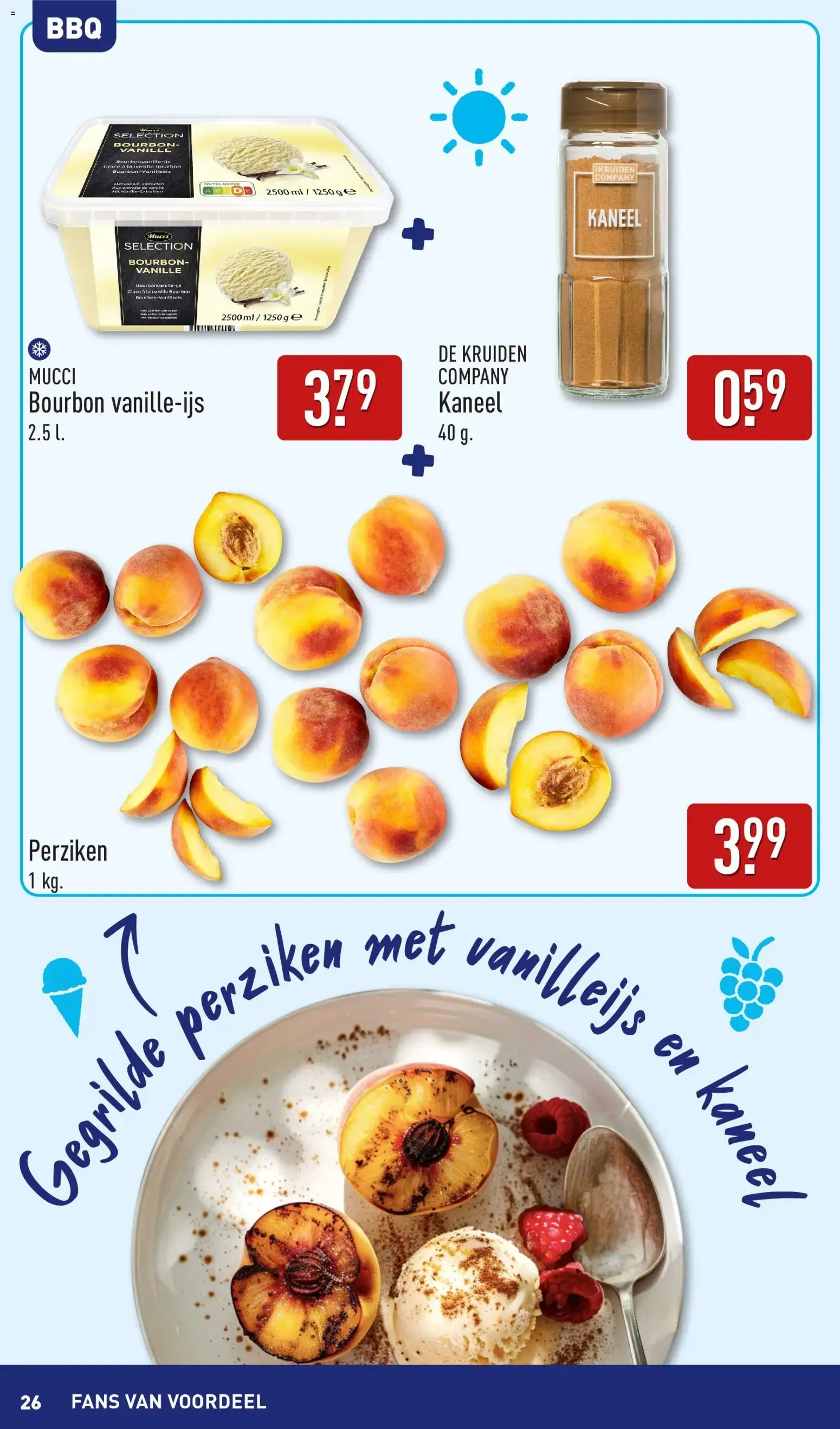 ALDI: ¡Tan Barato, Lo Celebramos! Inspiración Veraniega para BBQ. van 13 juli tot 19 juli 2026 - Folder pagina 26