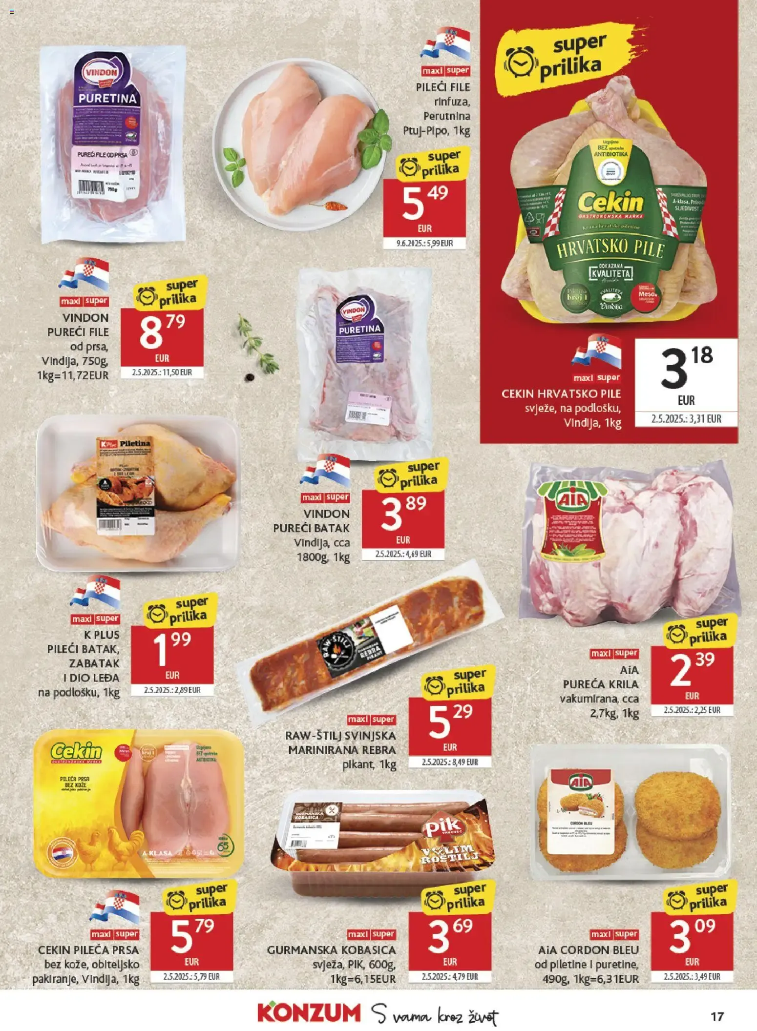 Katalog Konzum Katalog novi od 15.07.2026 na listanje > letak digitalni od 15. srpnja do 21. srpnja 2026. - Pregled Stranica 17