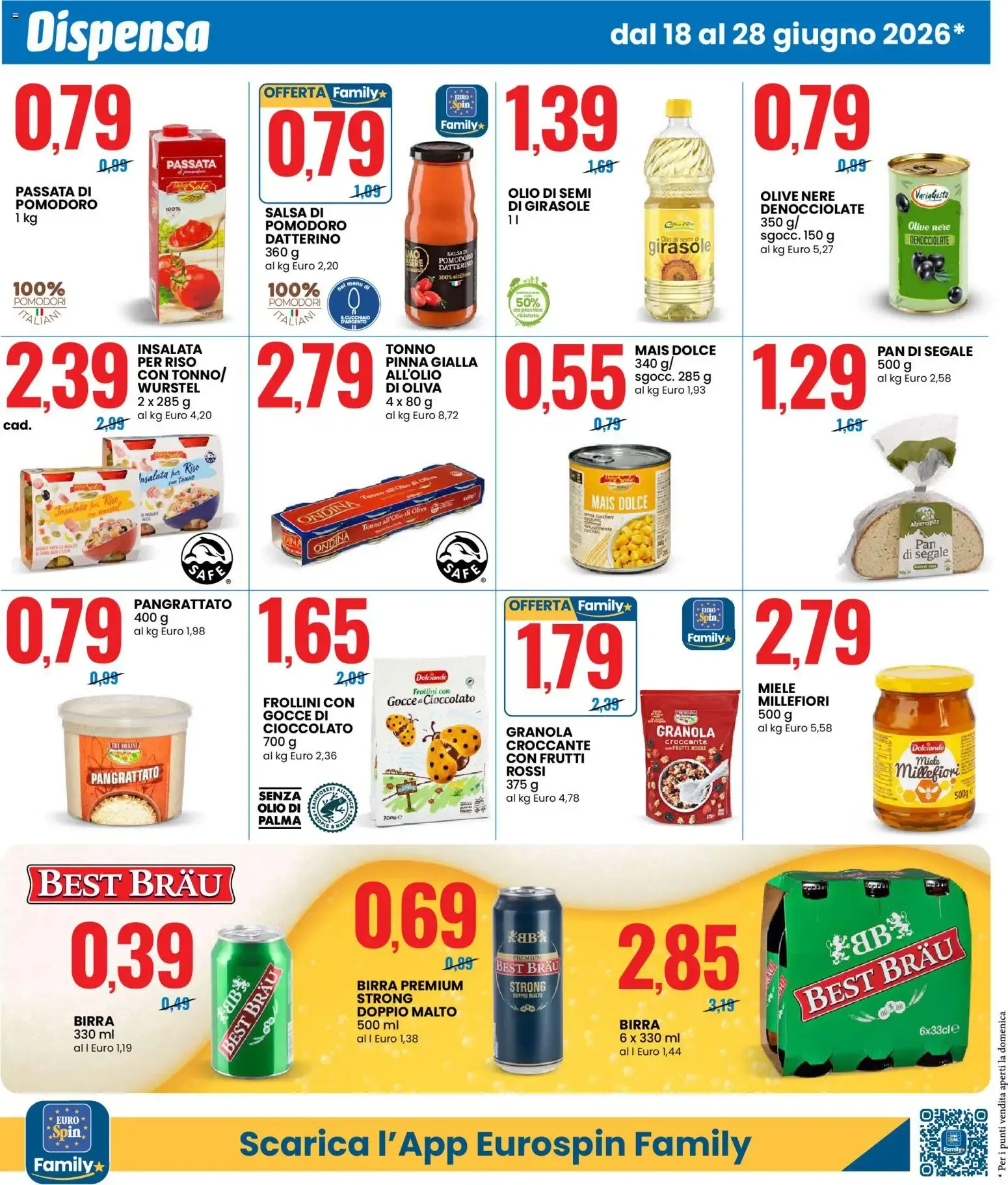 Volantino Eurospin dal 18/06/2026 > Nuovo Offerte > Anteprima da 18 giugno a 28 giugno di 2026 - Pagina del volantino 4