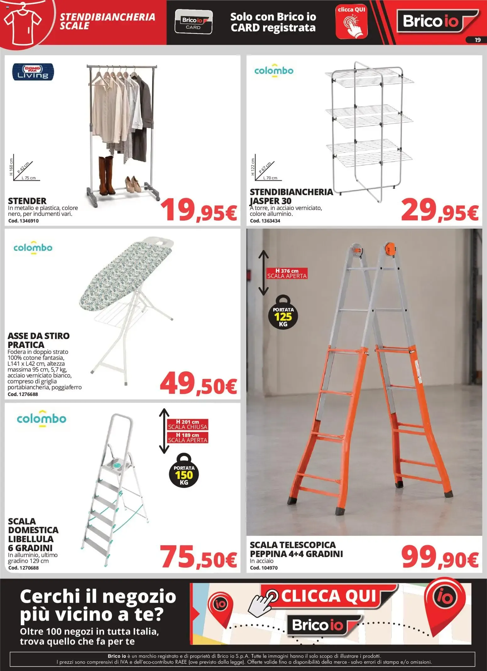 Nuovo Brico io volantino Sistemazione dal 28/09/2026 > offerte anteprima 🛍️ da 28 settembre a 2 novembre di 2026 - Pagina del volantino 19