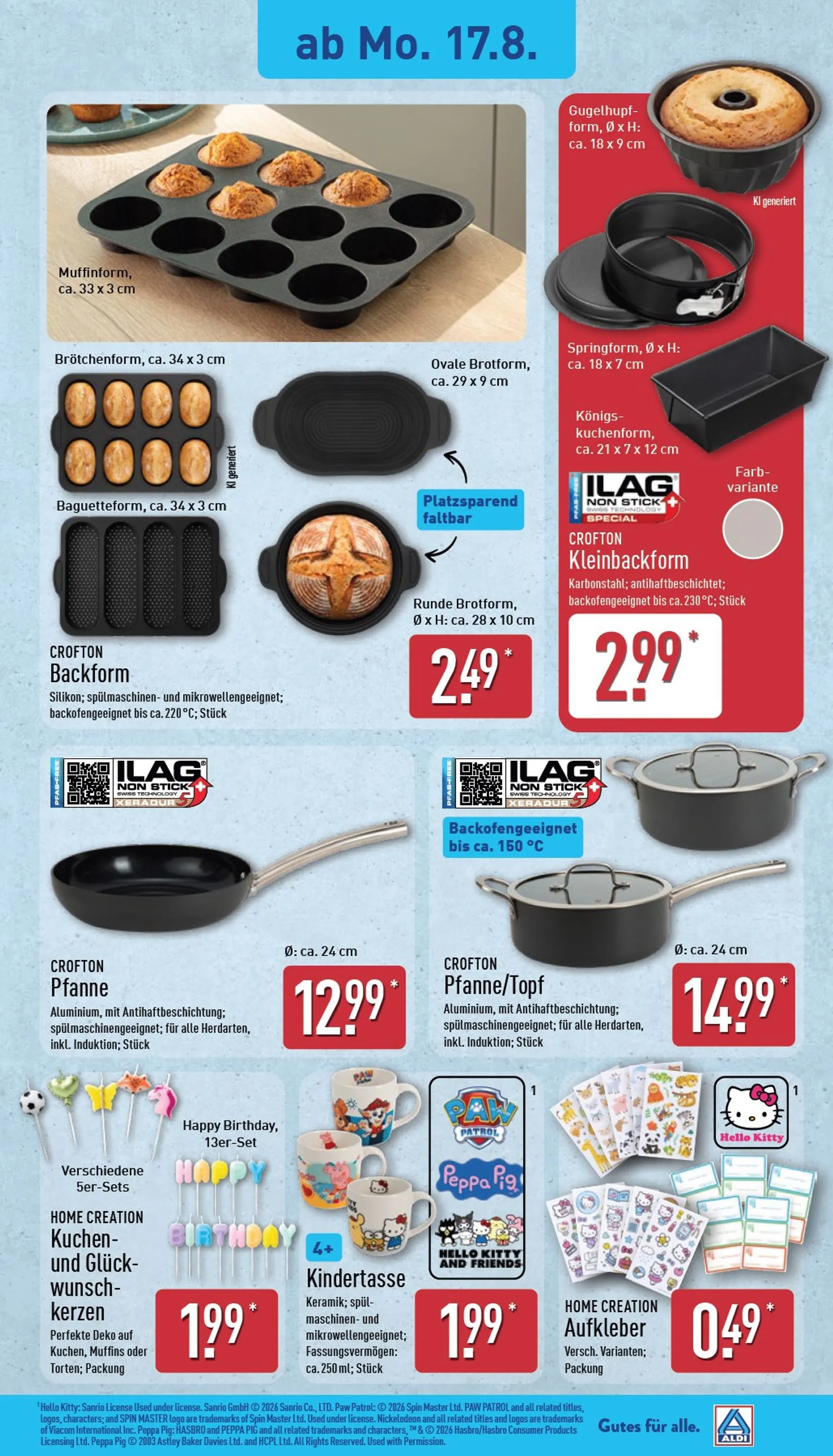 ALDI NORD - Ausblick Prospekt nächste Woche – von Montag 17.08.2026 bis Samstag 22.08.2026 von 17. August bis 22. August 2026 - Prospekt seite 2