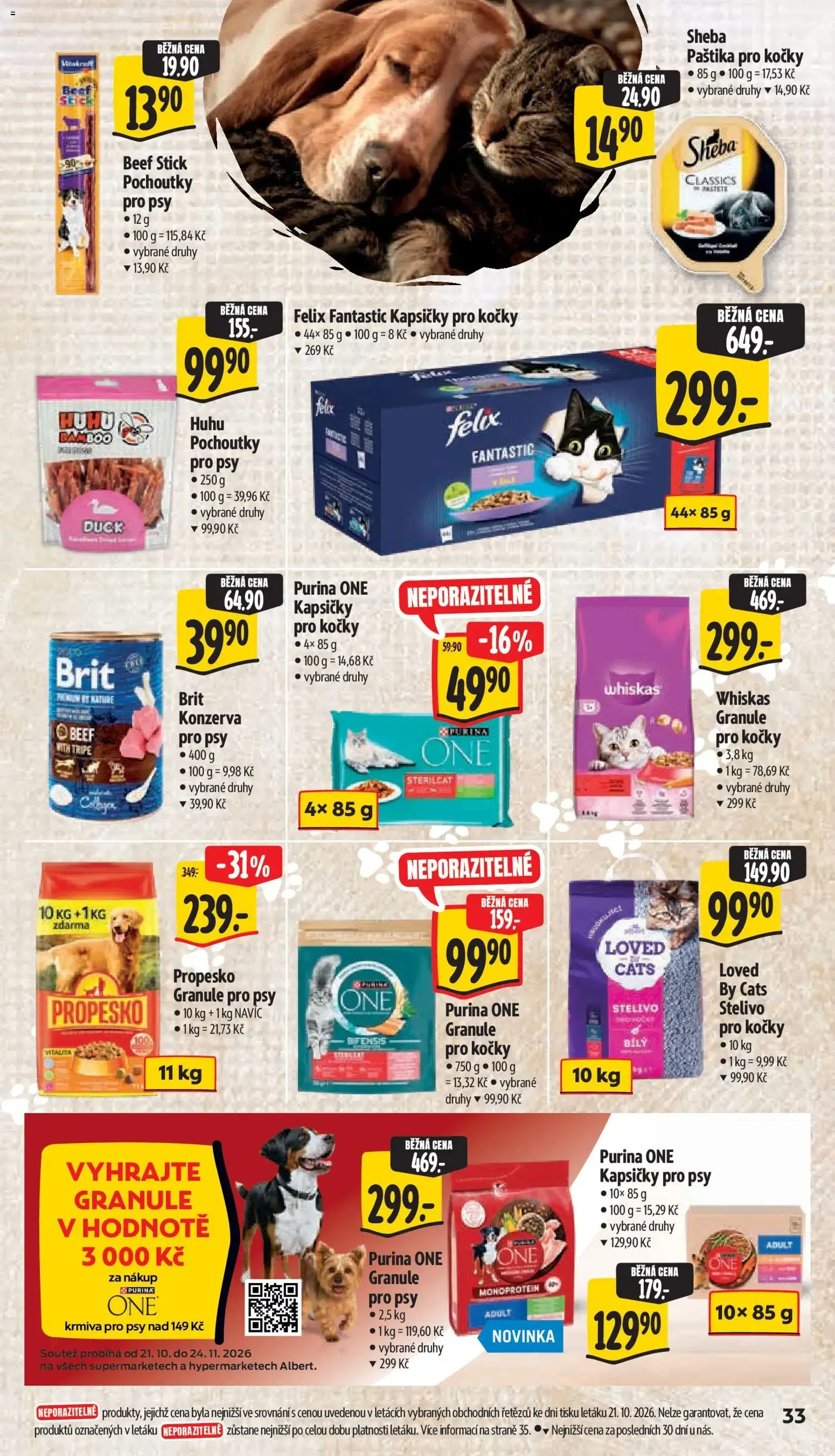Albert leták - Hypermarket Jablonec nad Tisou od 28.10.2026 - Akční leták - 29. října 3. listopadu 2026 - Page 45