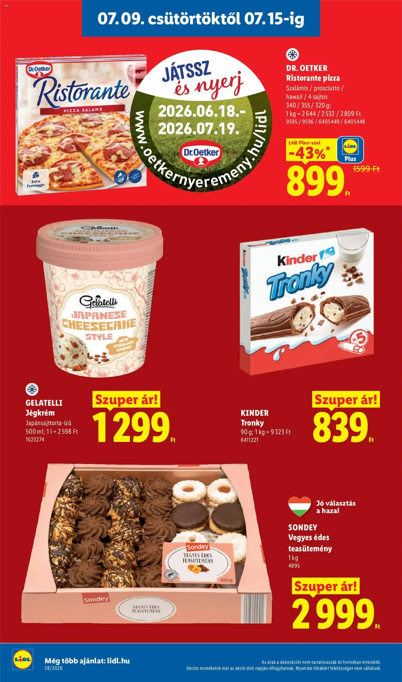 Katalógus Lidl akciós újság - 2026.07.09. -tól/töl > akció, lapozható szórólap 🛍️ július 9.-tól július 15.-ig 2026. - Oldal 14
