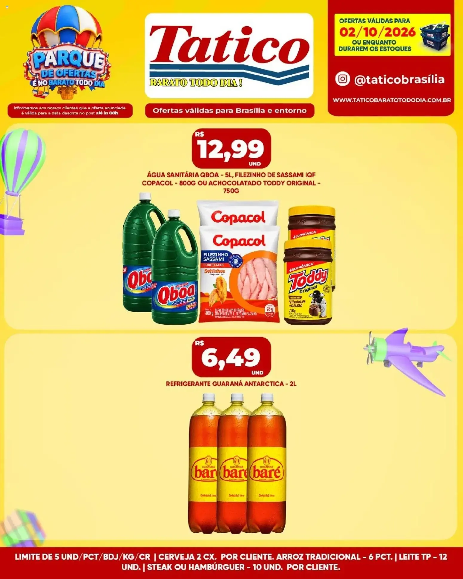 Encarte de Tatico ofertas do Dia de 02/10/2026 | Promoções Online 2 de outubro até 2 de outubro 2026 - Pagina 8