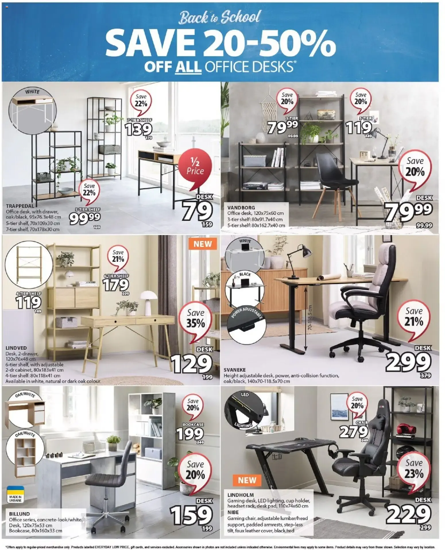 JYSK - Back to School: Ahorra 20-50% en escritorios y sillas de oficina from August 13 to August 26 2026 - flyer page 3