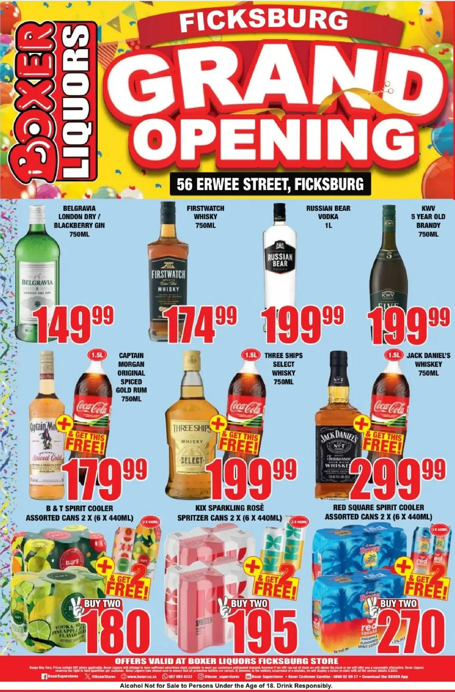 Boxer Ficksburg - Liquors (22/06/2026 - 08/07/2026) Online from 26 June to 8 July 2026 - Catalogue Page 4