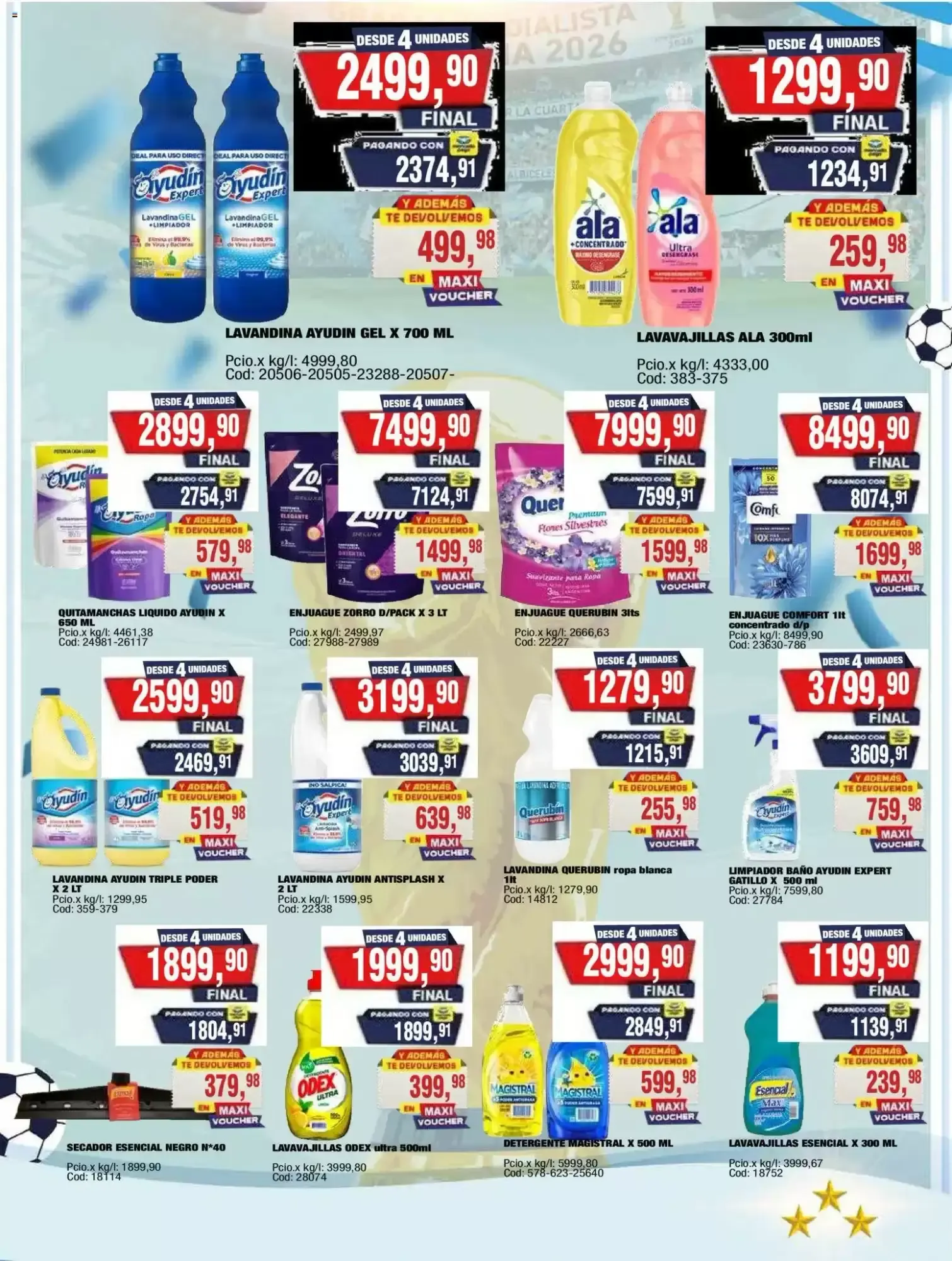 Ofertas de Brochure Supermercado Mayorista Maxiconsumo 13 de julio al 19 de julio 2026 - Página 26 del catálogo