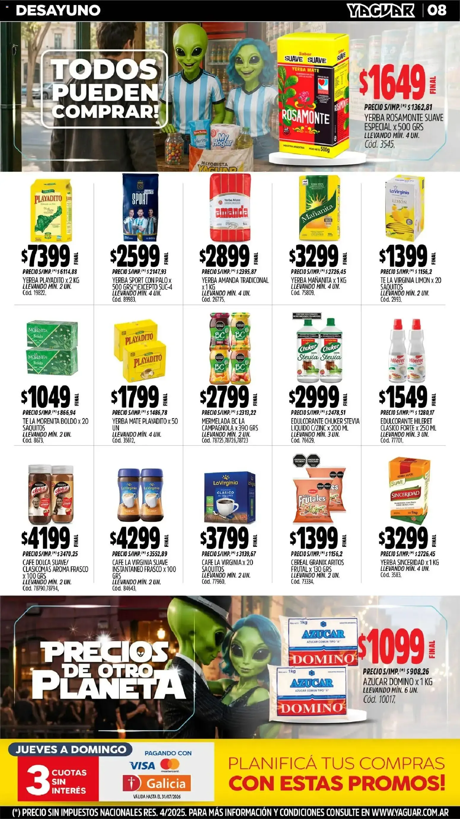 Ofertas de Yaguar - Oferta Semanal Santa Fé del 29/06/2026 - 04/07/2026 29 de junio al 5 de julio 2026 - Página 9 del catálogo