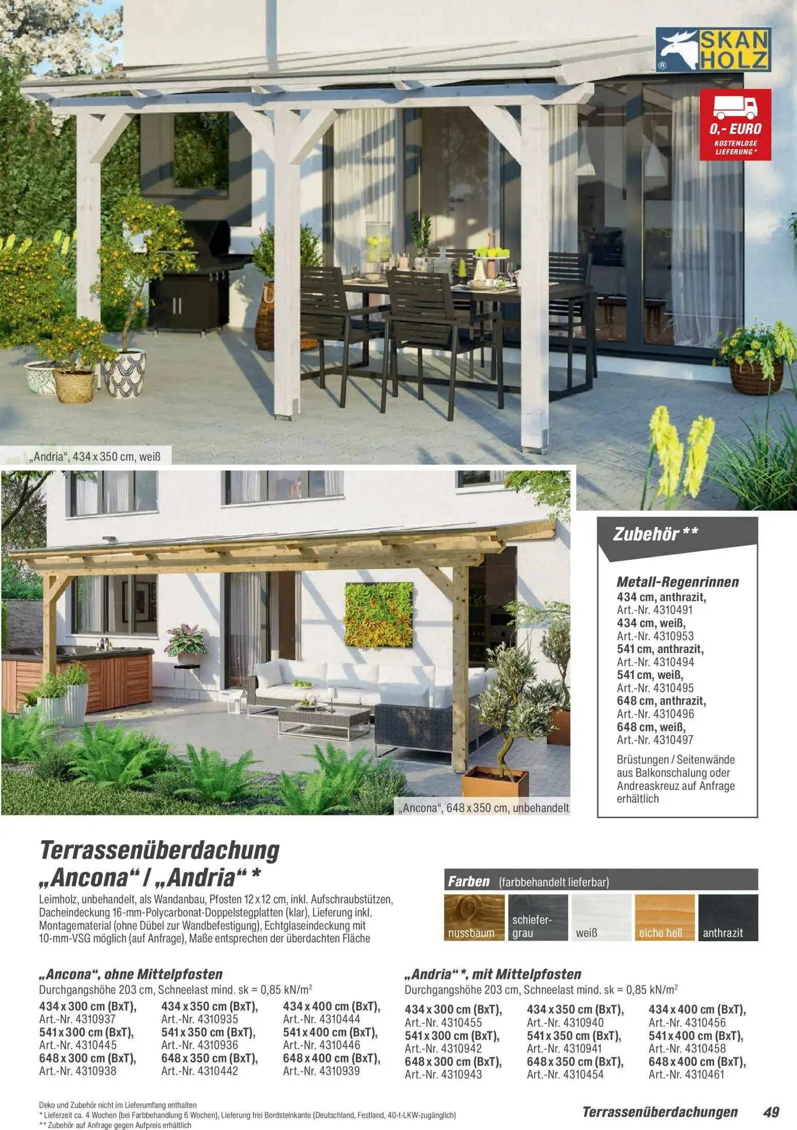 Toom Baumarkt Gartenhäuser & Carports 2026 (ab 20.02.2026) zum Blättern von 20. Februar bis 30. Juni 2026 - Prospekt seite 49