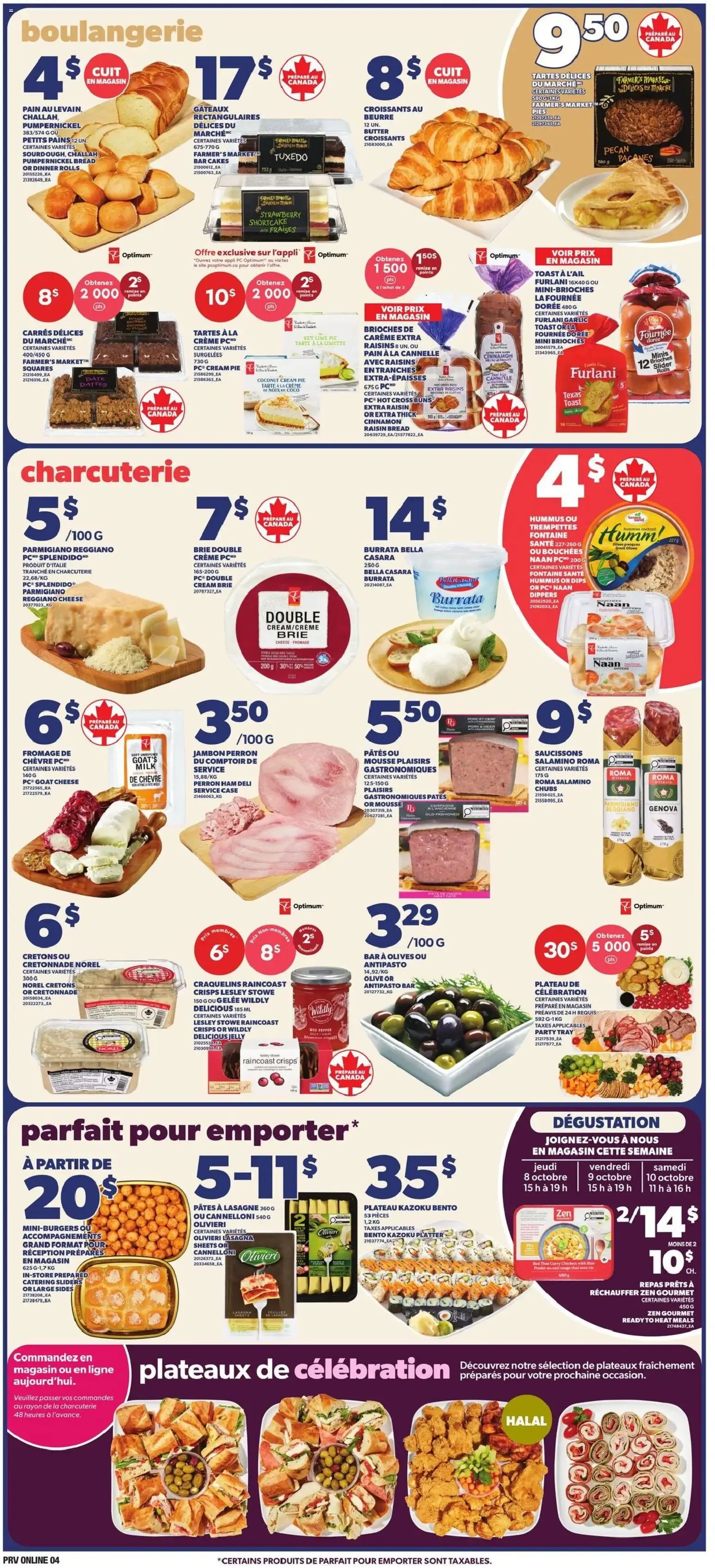 Provigo weekly flyer / circulaire from Oct 8, 2026 > weekly specials & deals from October 8 to October 14 2026 - flyer page 4