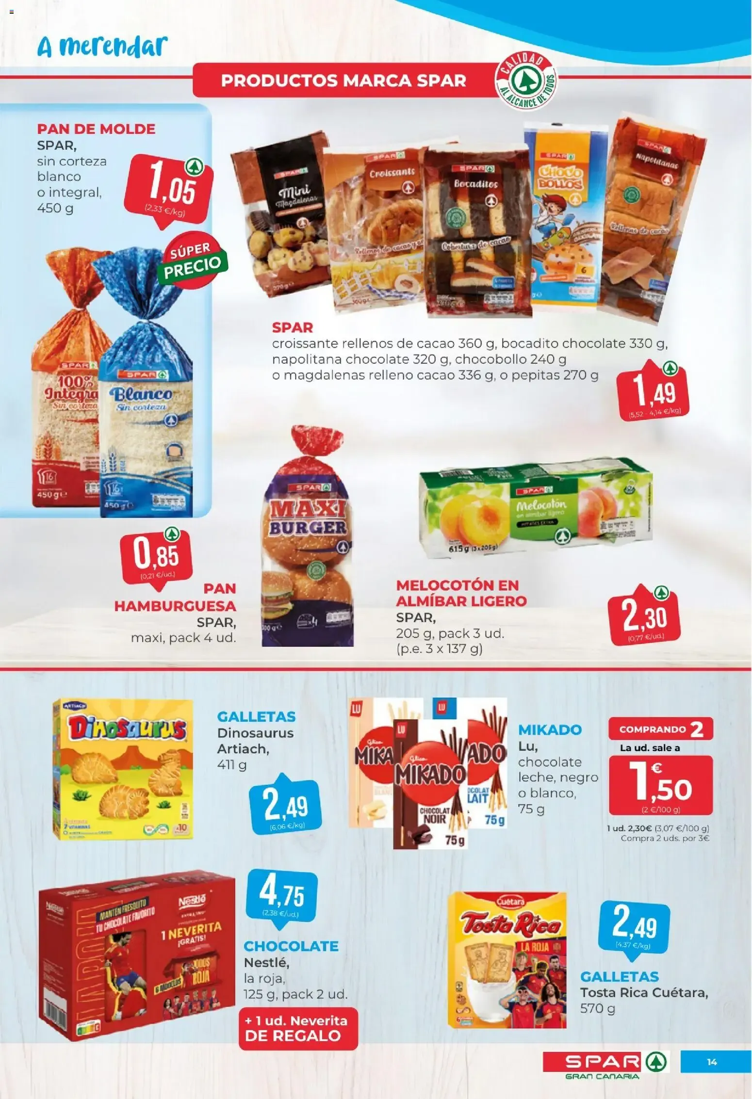 Catálogo de Spar Gran Canaria - 40 Años Cerca de ti 26 de junio al 9 de julio 2026 - Página 14
