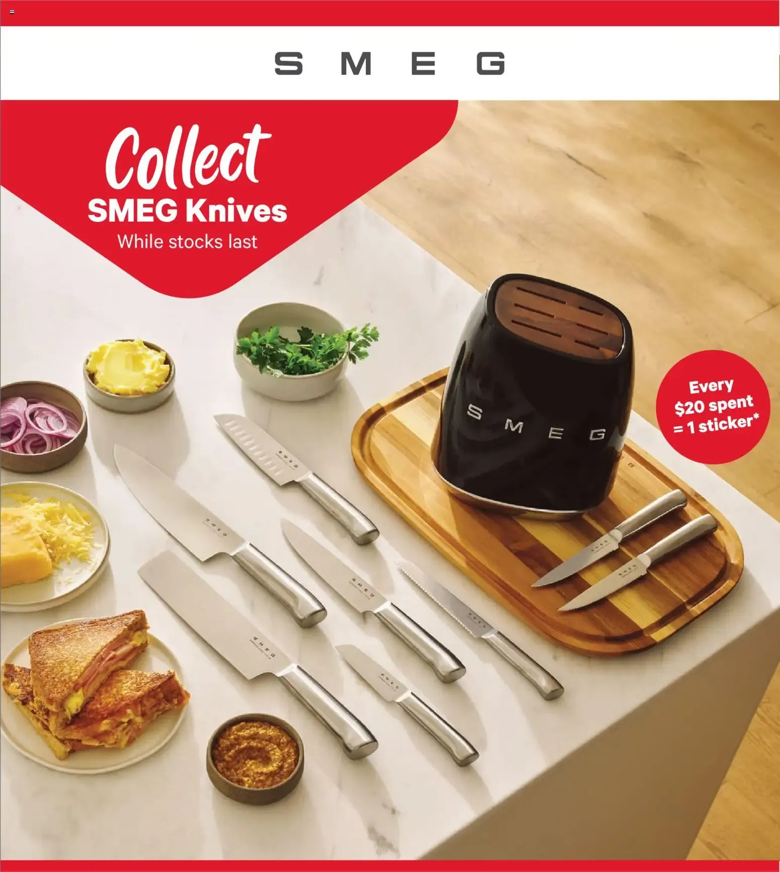 Collect SMEG Knives from 13 July to 19 July 2026 - Catalogue Page 1