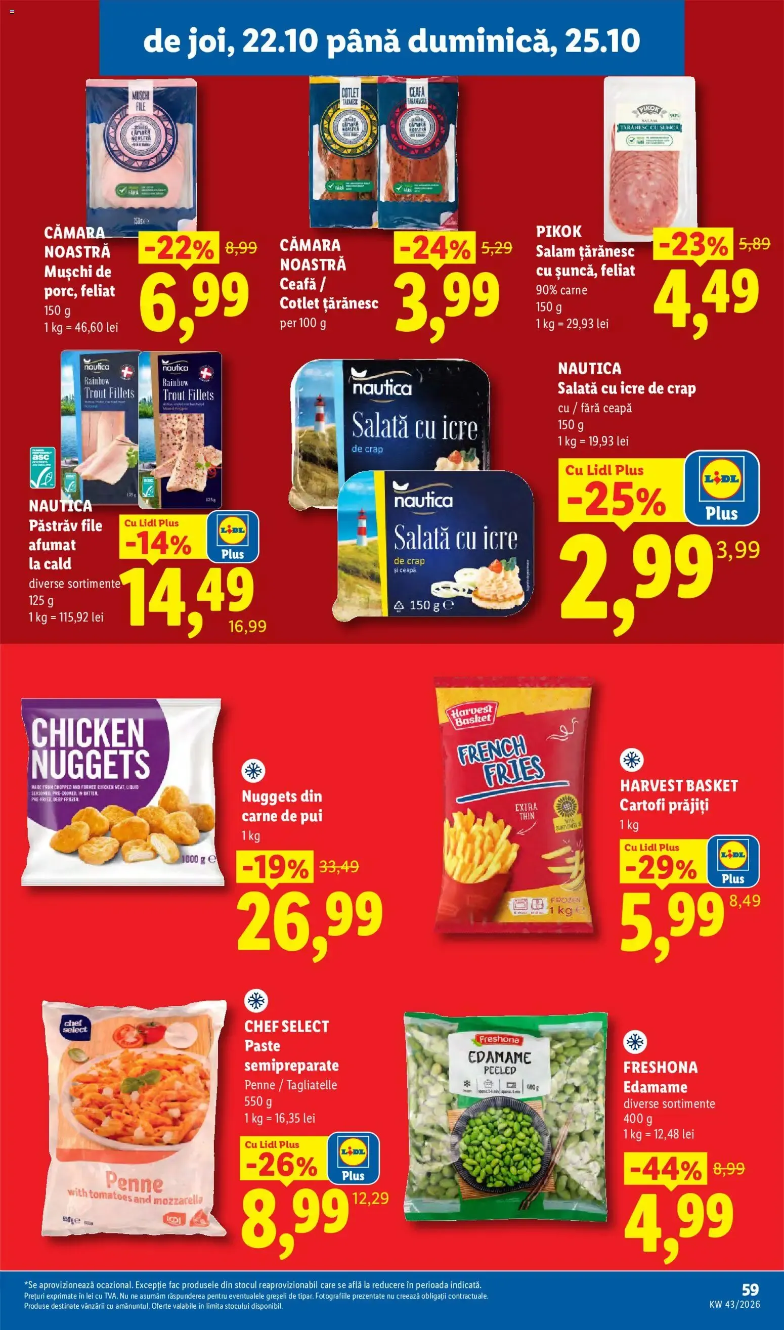 Catalog Catalog LIDL 19.10.2026 - Oferta și Revista online de la 19 octombrie până la 25 octombrie 2026 - Revista Pagina 58