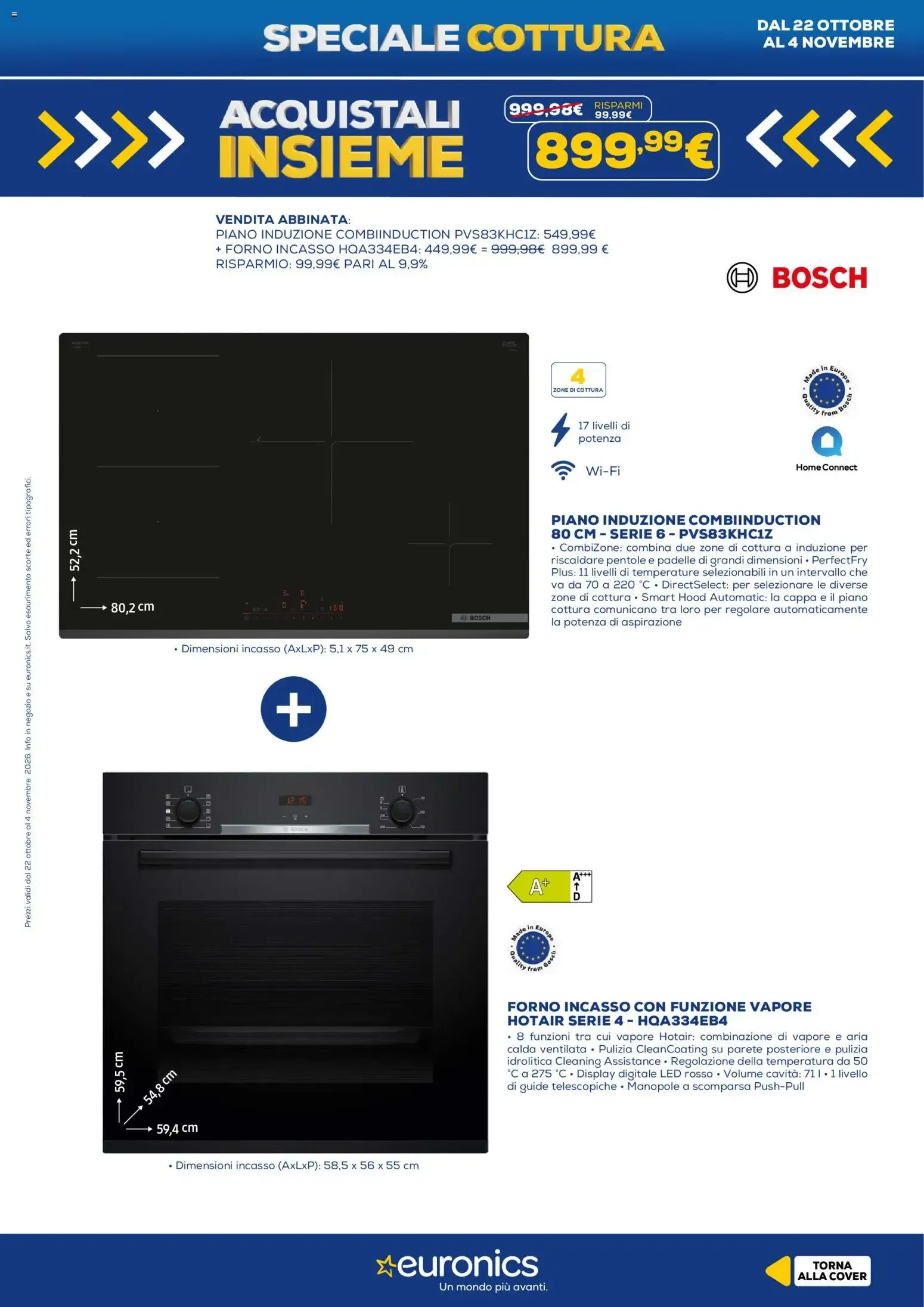 Euronics Speciale Cottura da 22 ottobre a 4 novembre di 2026 - Pagina del volantino 7