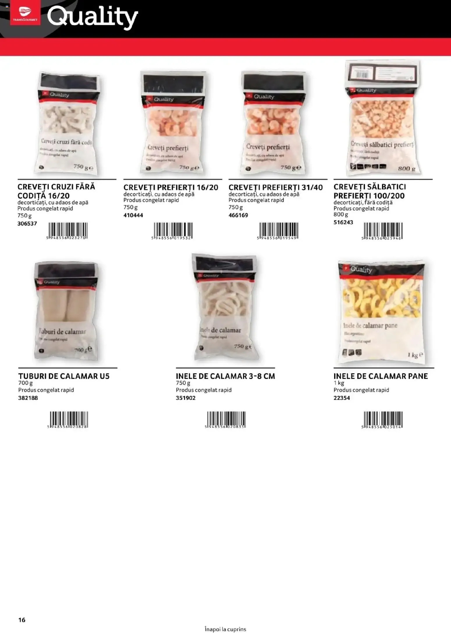 Catalog Selgros Marcas Propias para Gastronomía Profesional de la 1 august până la 31 decembrie 2026 - Revista Pagina 16
