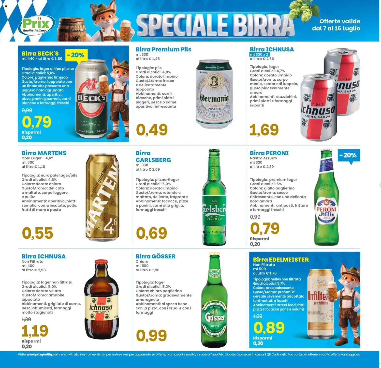Prix volantino dal 07/07/2026 - online Offerte da 7 luglio a 16 luglio di 2026 - Pagina del volantino 14