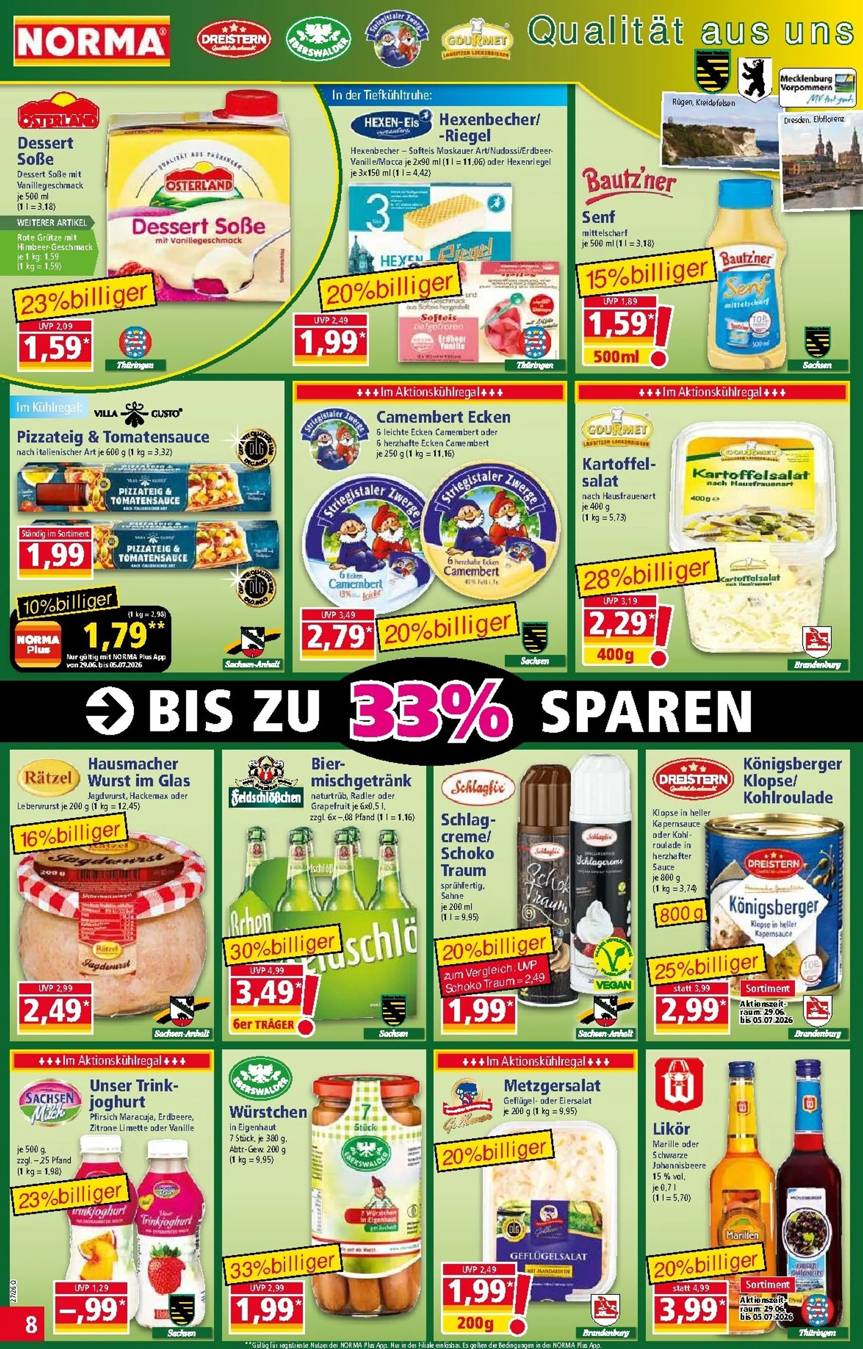 Norma Prospekt – von Montag 29.06.2026 bis Sonntag 05.07.2026 von 29. Juni bis 5. Juli 2026 - Prospekt seite 8