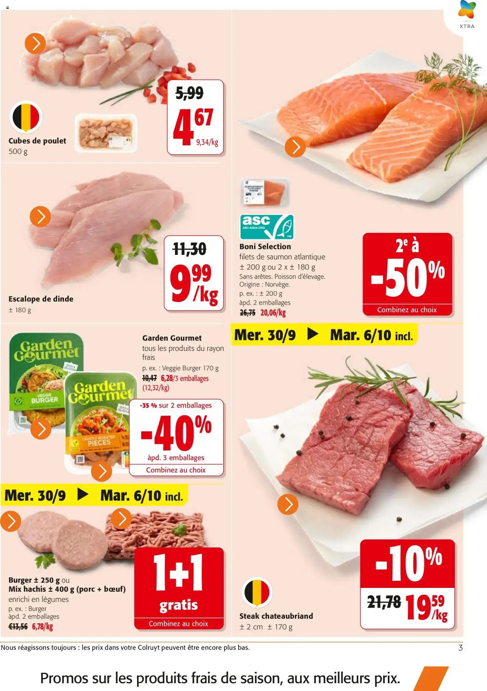 Colruyt catalogue à partir du 23/09/2026 - promo en ligne du 23 septembre au 6 octobre 2026 - Catalogue page 3