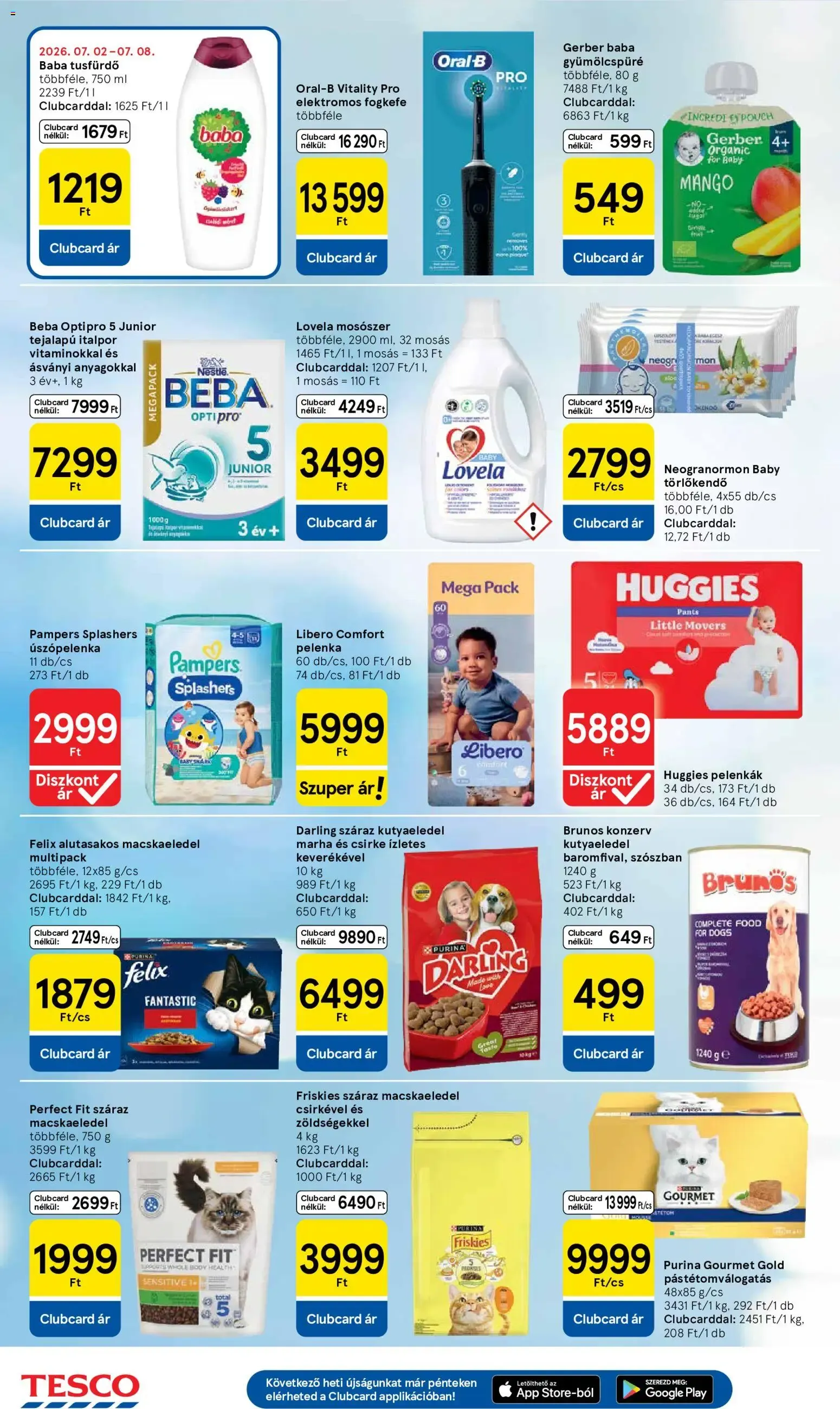 Katalógus Tesco aktuális akciós újság - 2026.07.02.-tól - online július 2.-tól július 8.-ig 2026. - Oldal 8