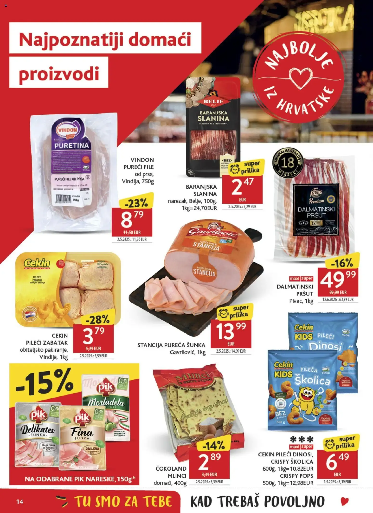 Katalog Konzum Katalog novi od 23.09.2026 na listanje > letak digitalni od 23. rujna do 29. rujna 2026. - Pregled Stranica 14