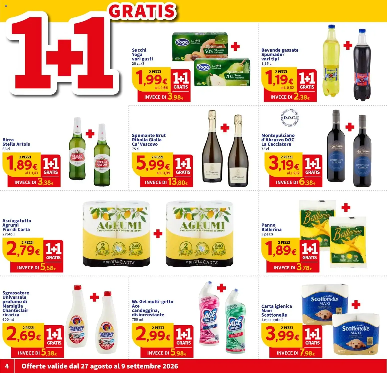 Nuovo SIGMA volantino Toscana dal 27/08/2026 > offerte anteprima 🛍️ da 27 agosto a 9 settembre di 2026 - Pagina del volantino 4