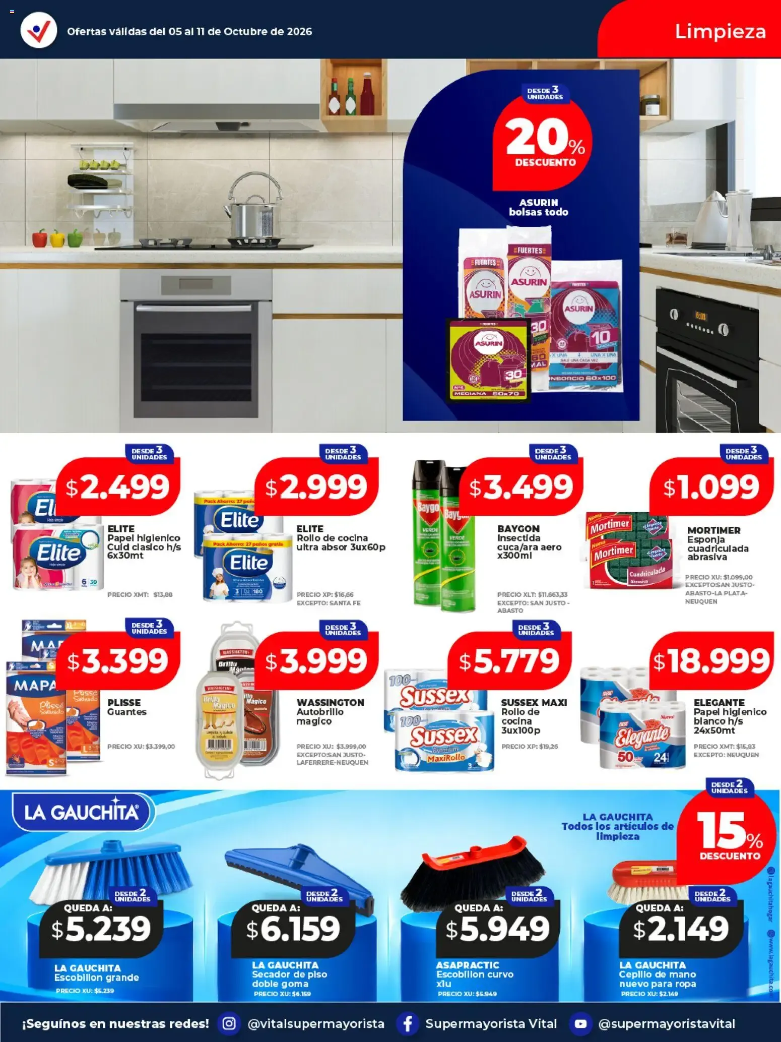Ofertas de Vital - Ofertas || del 05/10/2026 - 11/10/2026 || Catálogo 5 de octubre al 11 de octubre 2026 - Página 12 del catálogo