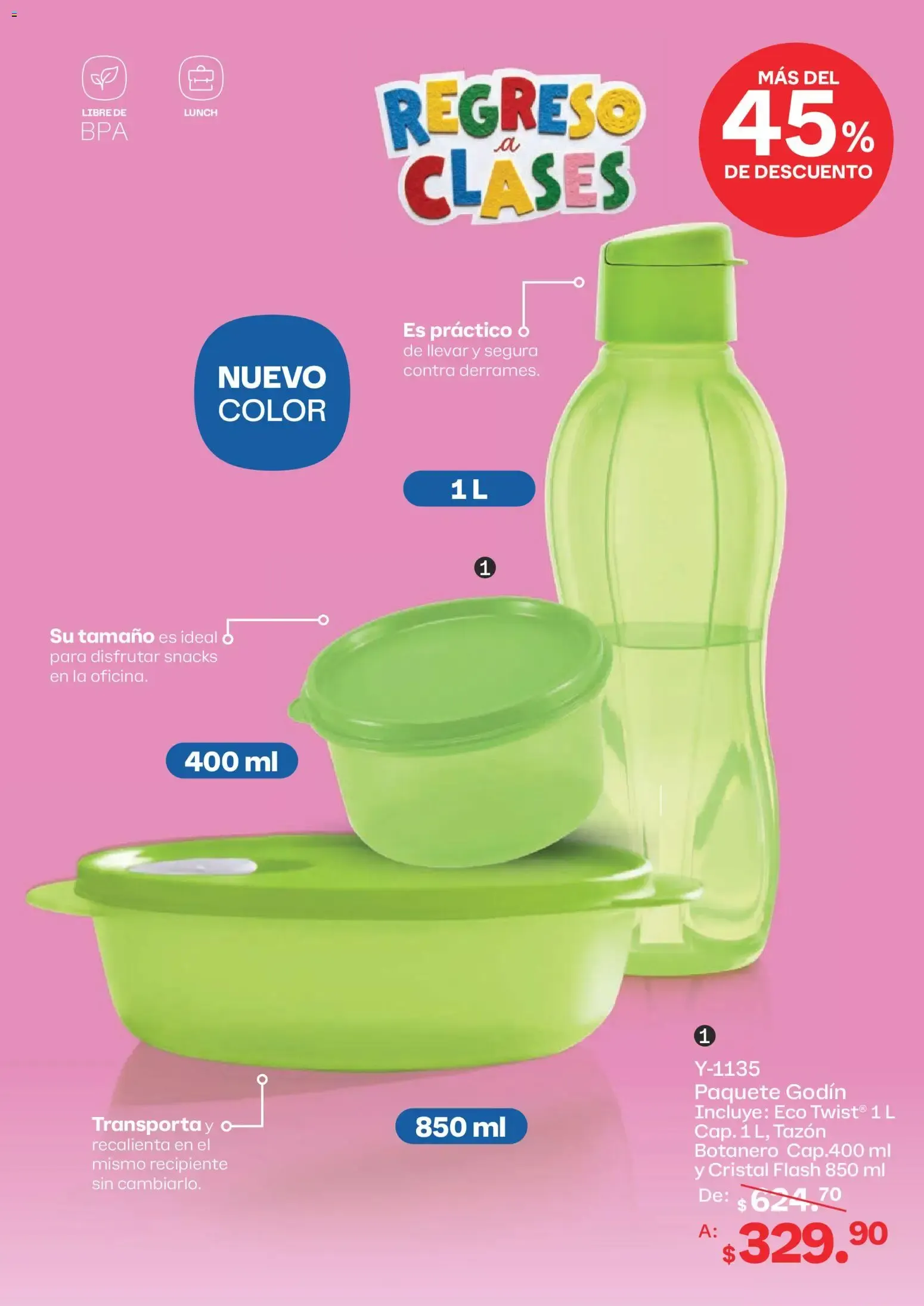 Catálogo de Tupperware Tips 08: Lo Mejor para el Regreso a Clases 13 de julio al 9 de agosto 2026 - Pagina 7