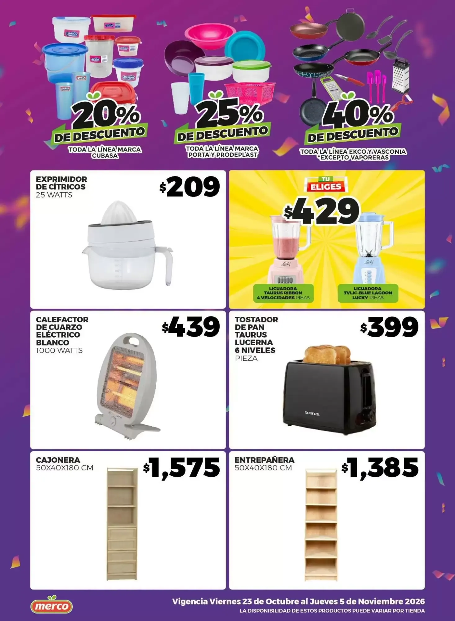 Catálogo de Halloween Merco 30 de octubre al 5 de noviembre 2026 - Pagina 2