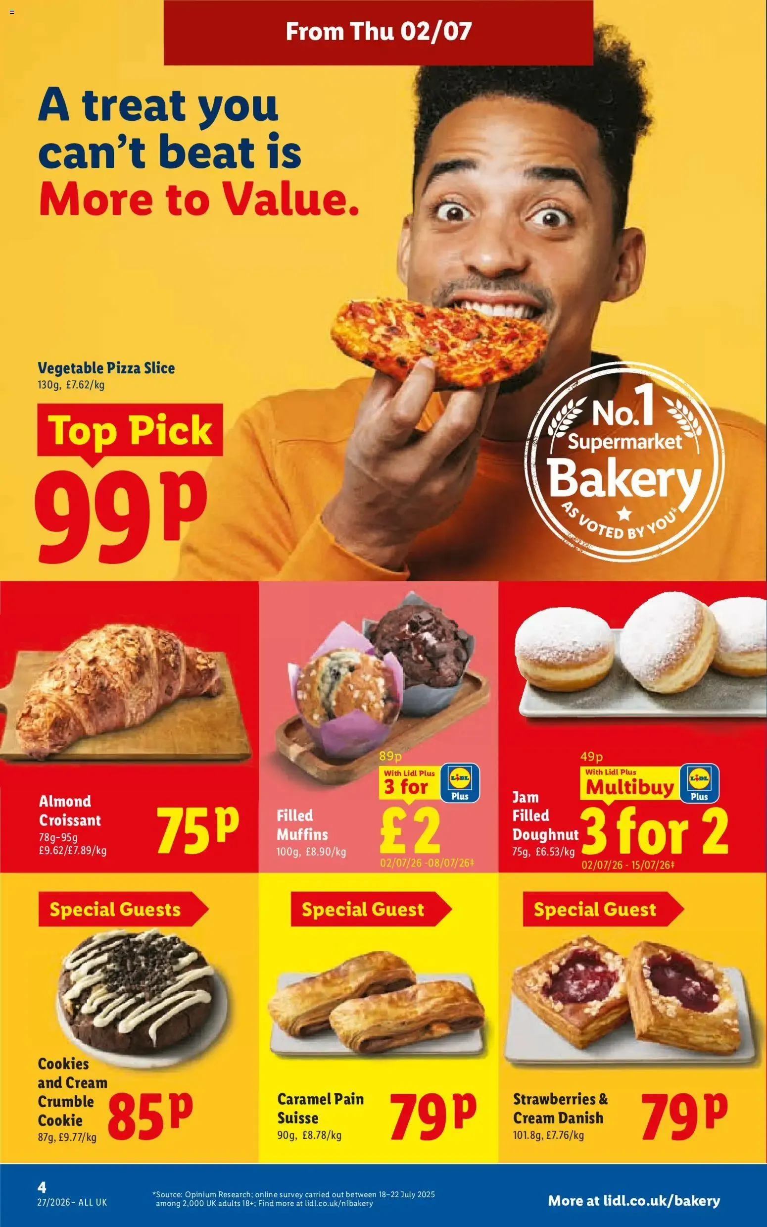 Lidl: Beating the heat, something sweet, More to Value. from 2 July to 8 July 2026 - Catalogue Page 4