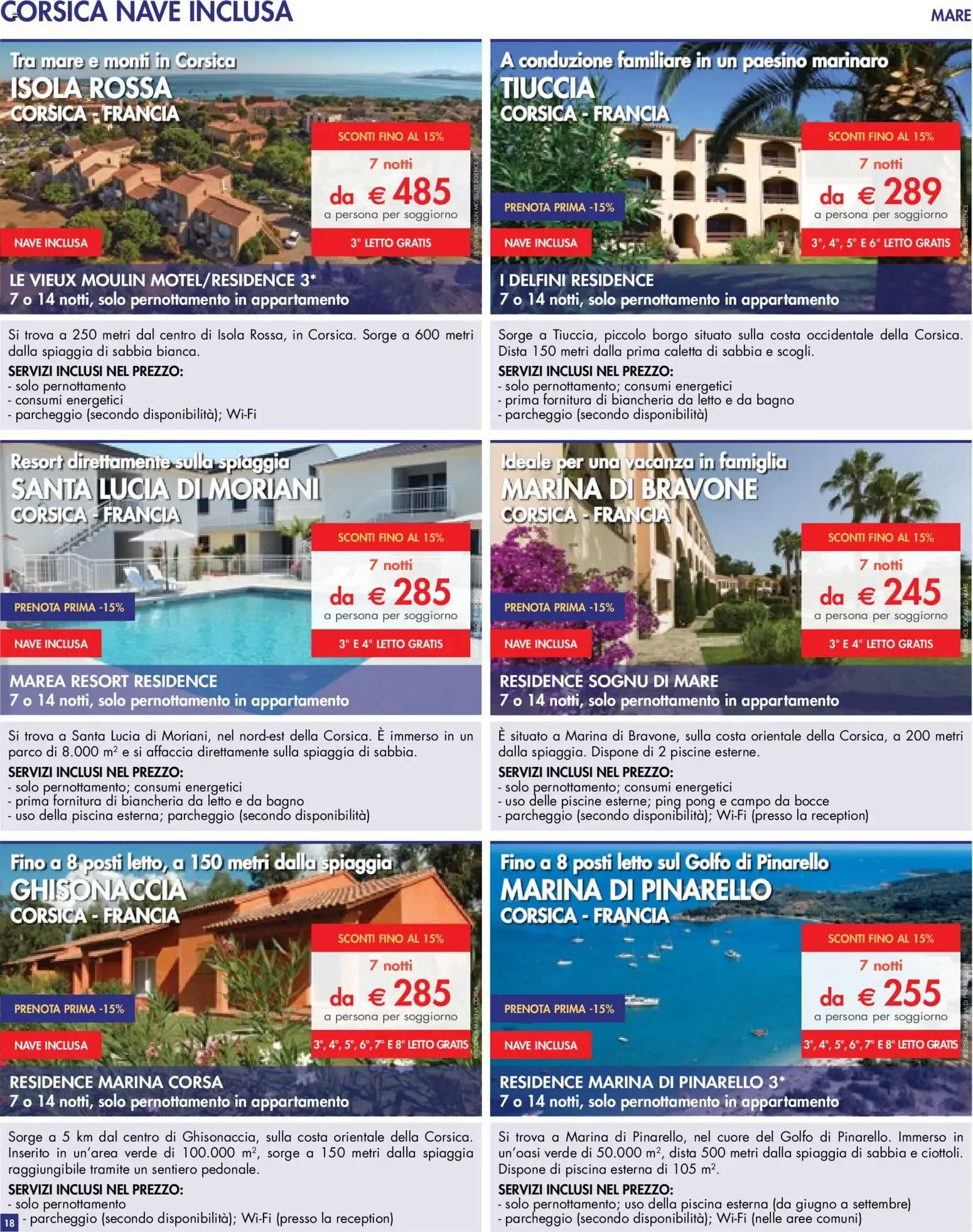 UN MARE DI OFFERTE: MARE, MONTAGNA, ENTROTERRA, TOUR, PACCHETTI VACANZA E CROCIERE da 10 aprile a 30 settembre di 2026 - Pagina del volantino 18
