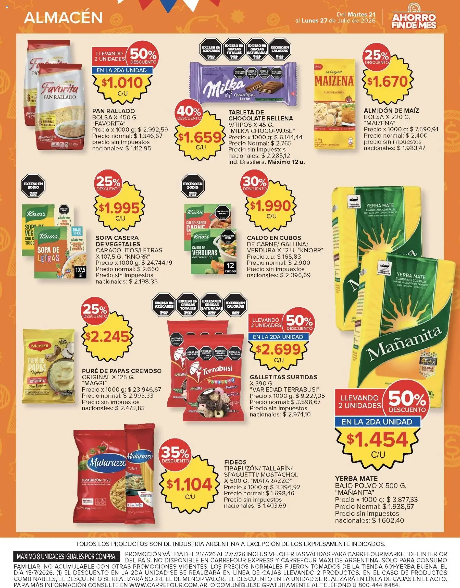Ofertas de Carrefour Market - Ahorro Fin de Mes 21 de julio al 27 de julio 2026 - Página 6 del catálogo