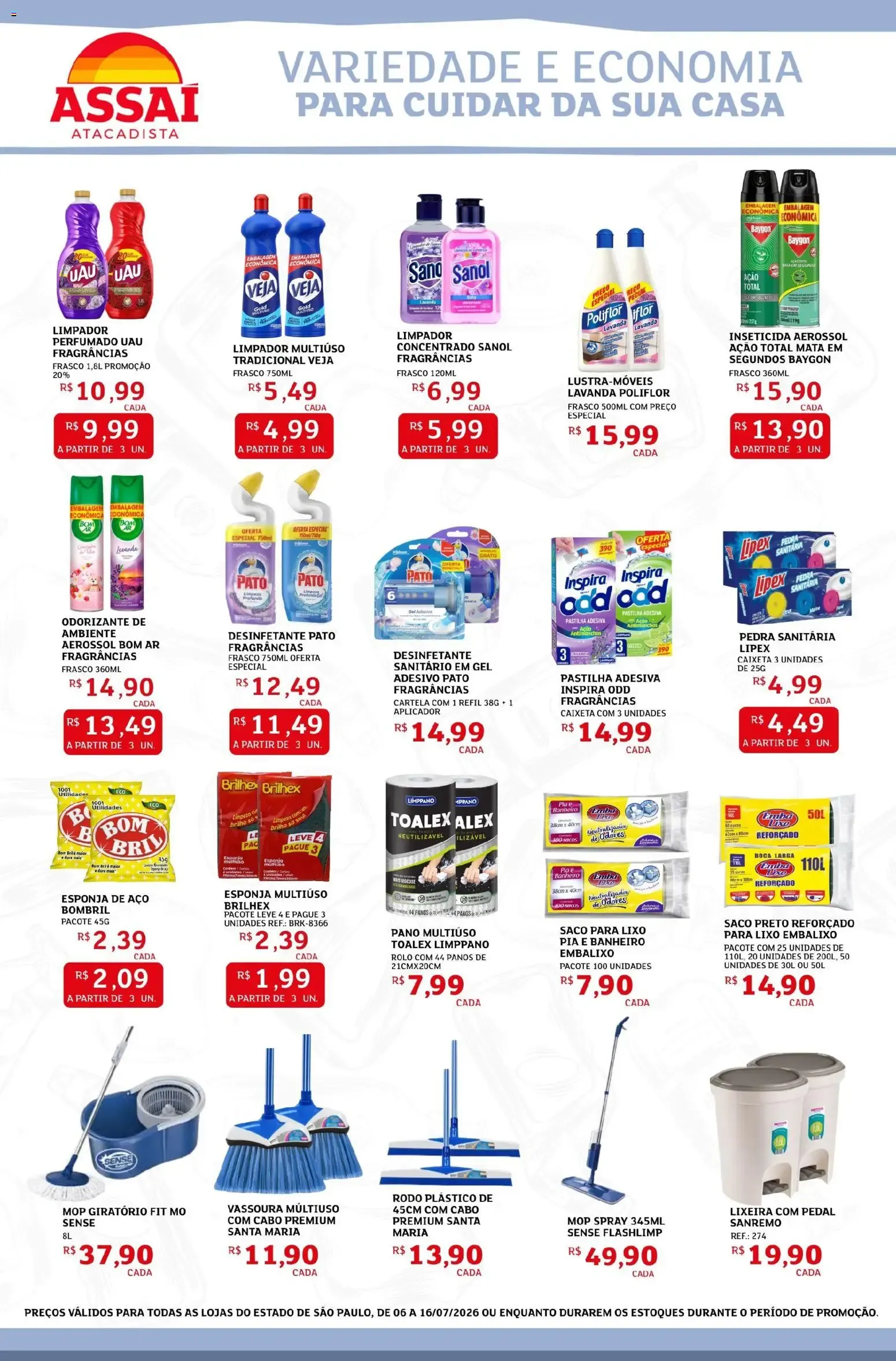 Encarte de Assaí Atacadista ofertas - SP de 06/07/2026 | Promoções Online 6 de julho até 16 de julho 2026 - Pagina 2