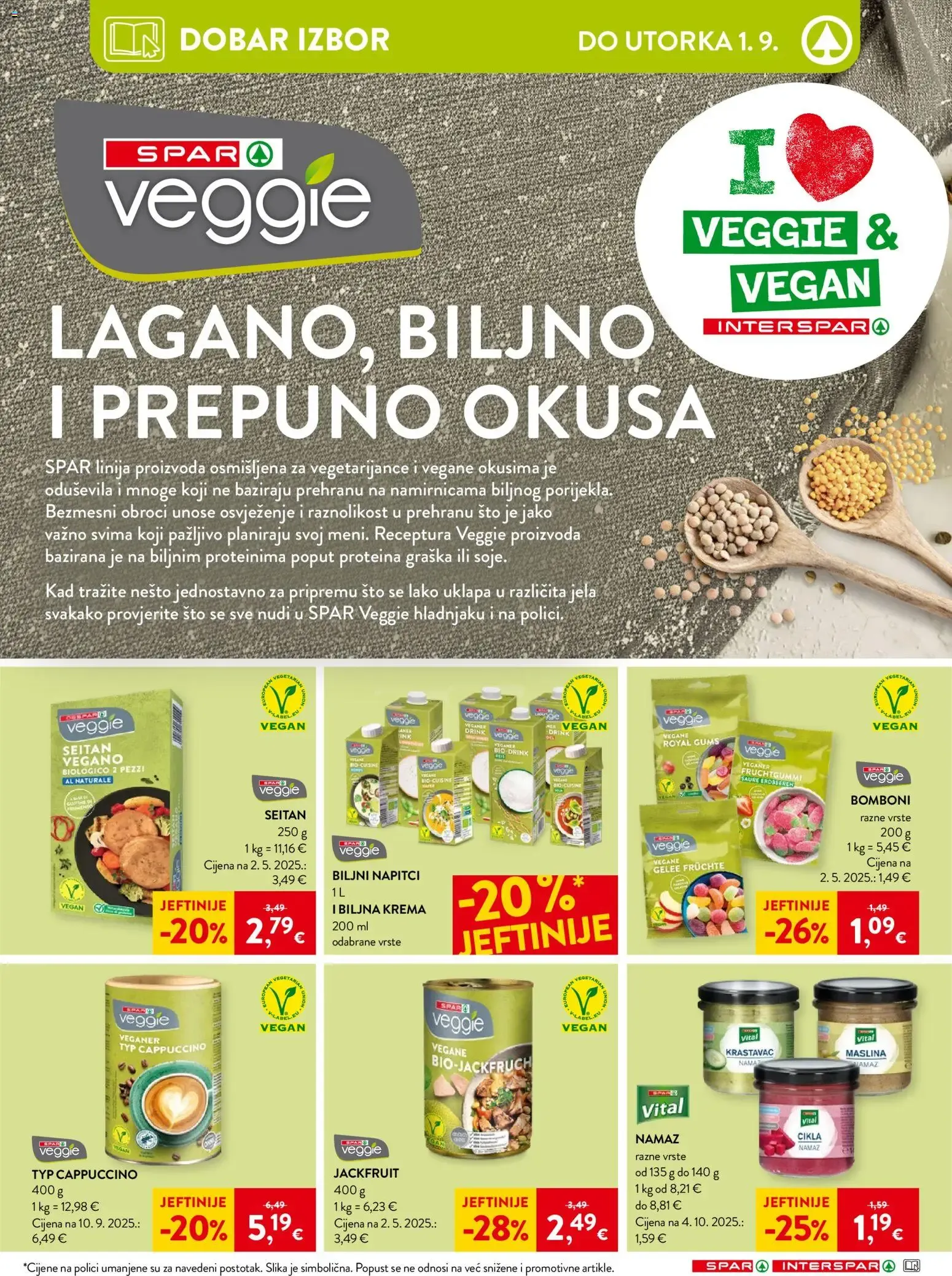 Katalog Interspar Katalog akcija od 26.08.2026 od 26. kolovoza do 1. rujna 2026. - Pregled Stranica 15