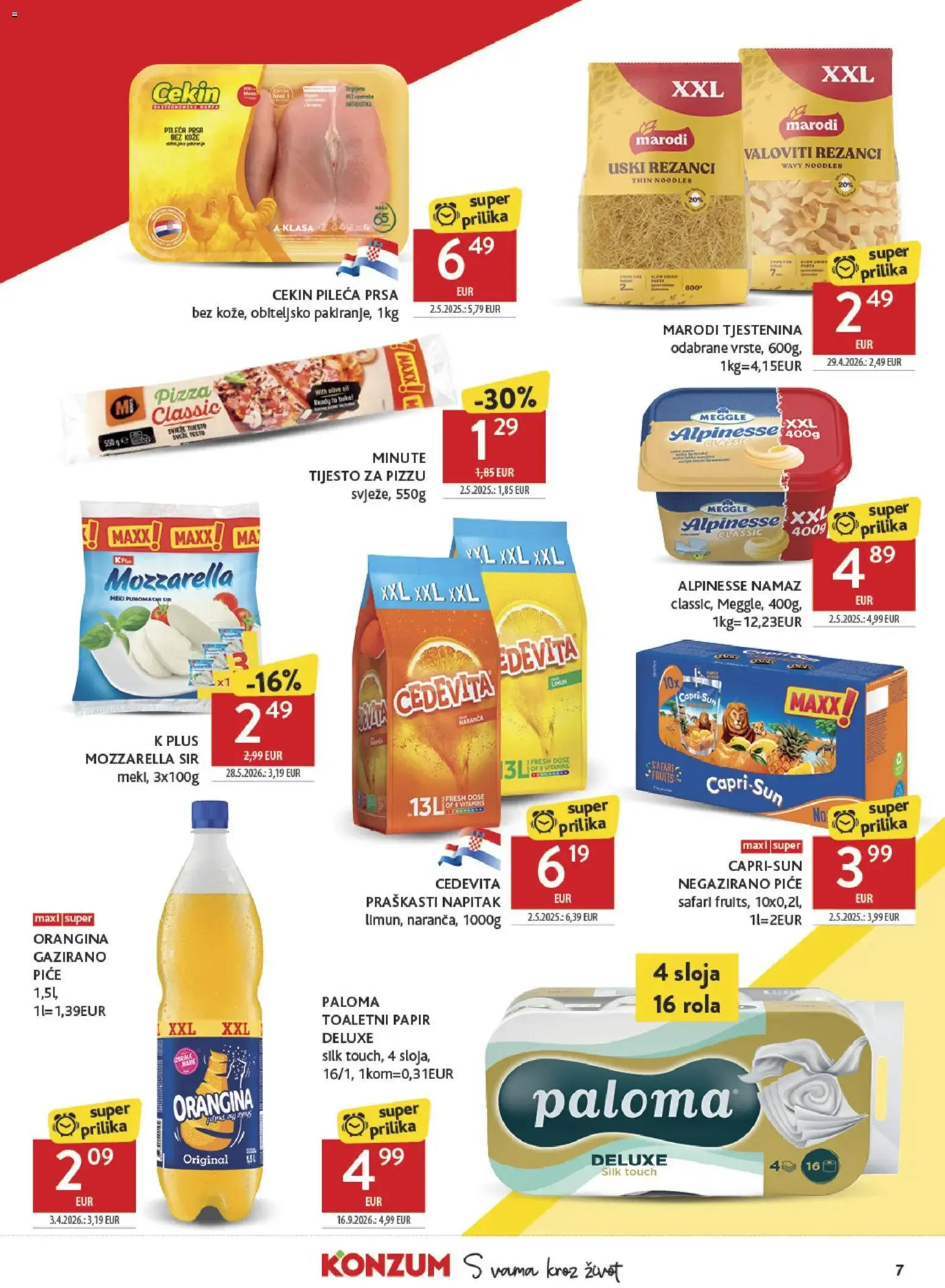 Katalog Konzum Katalog 40/2026 od 30. rujna do 6. listopada 2026. - Pregled Stranica 7