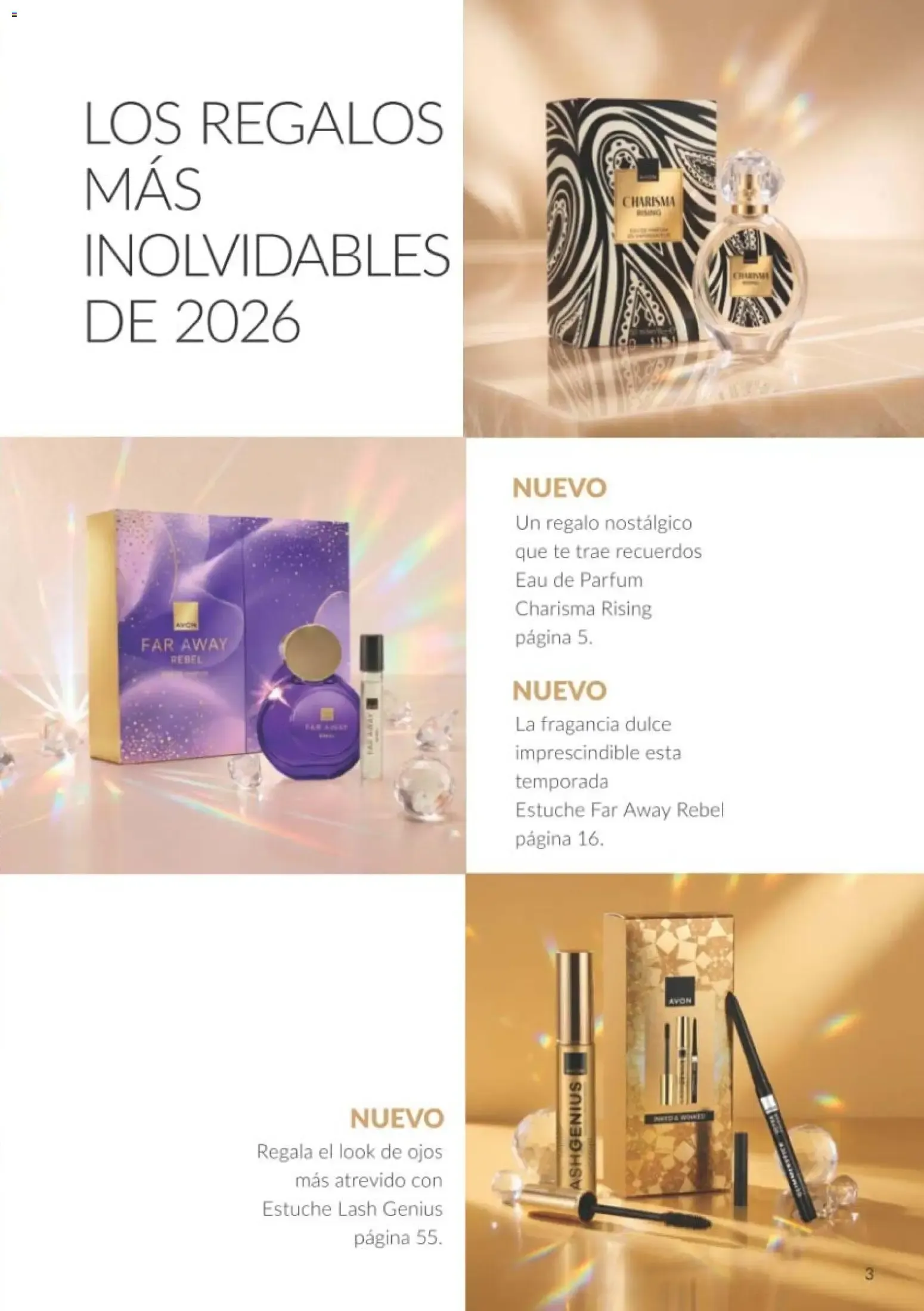 Catálogo de Avon Campaña 11/2026 Noviembre: ¡Hazlos Brillar! 1 de noviembre al 30 de noviembre 2026 - Página 3