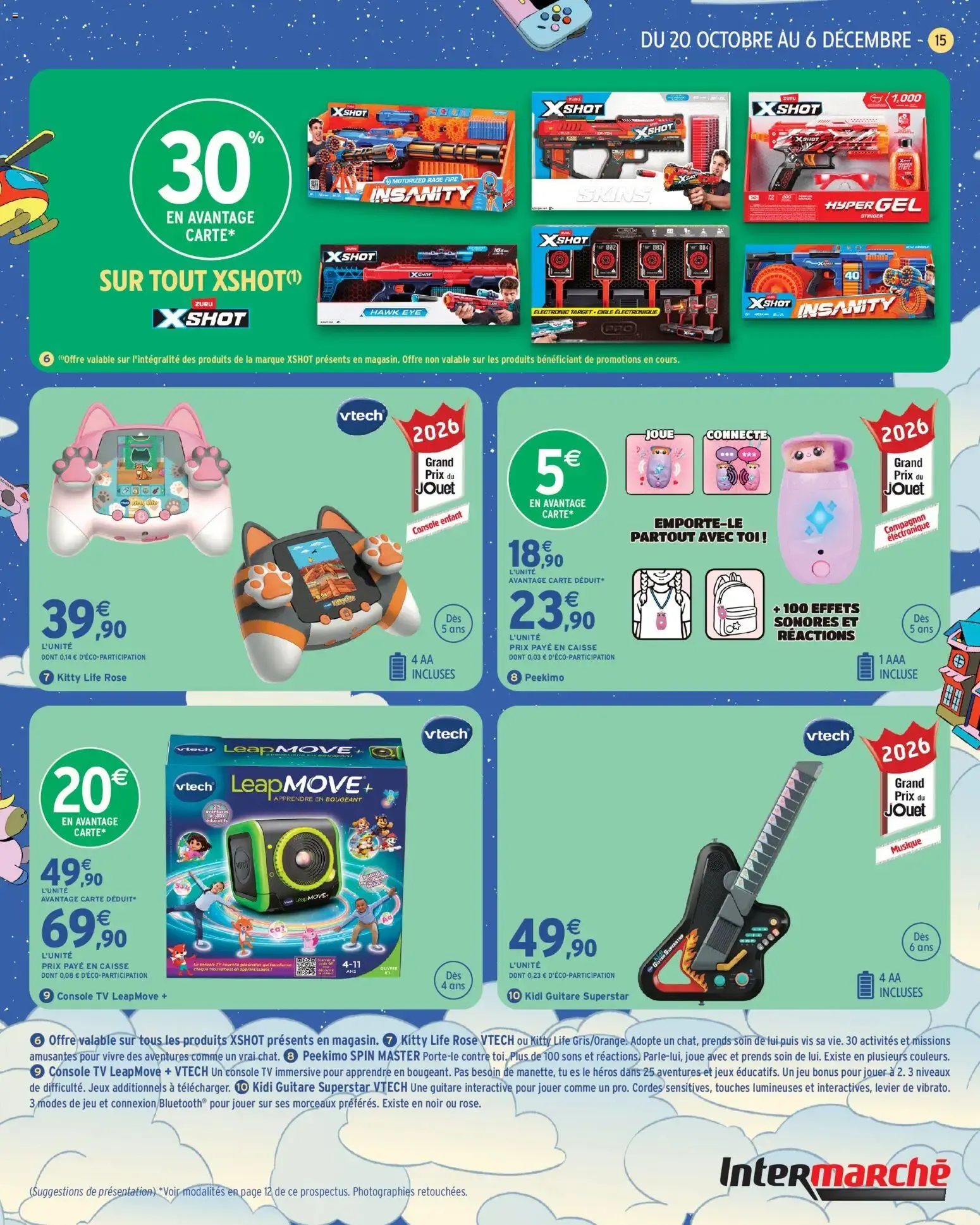 Intermarché - Découvrez les jouets de Noël à partir du 20/10/2026 - promo en ligne du 20 octobre au 6 décembre 2026 - Catalogue page 15