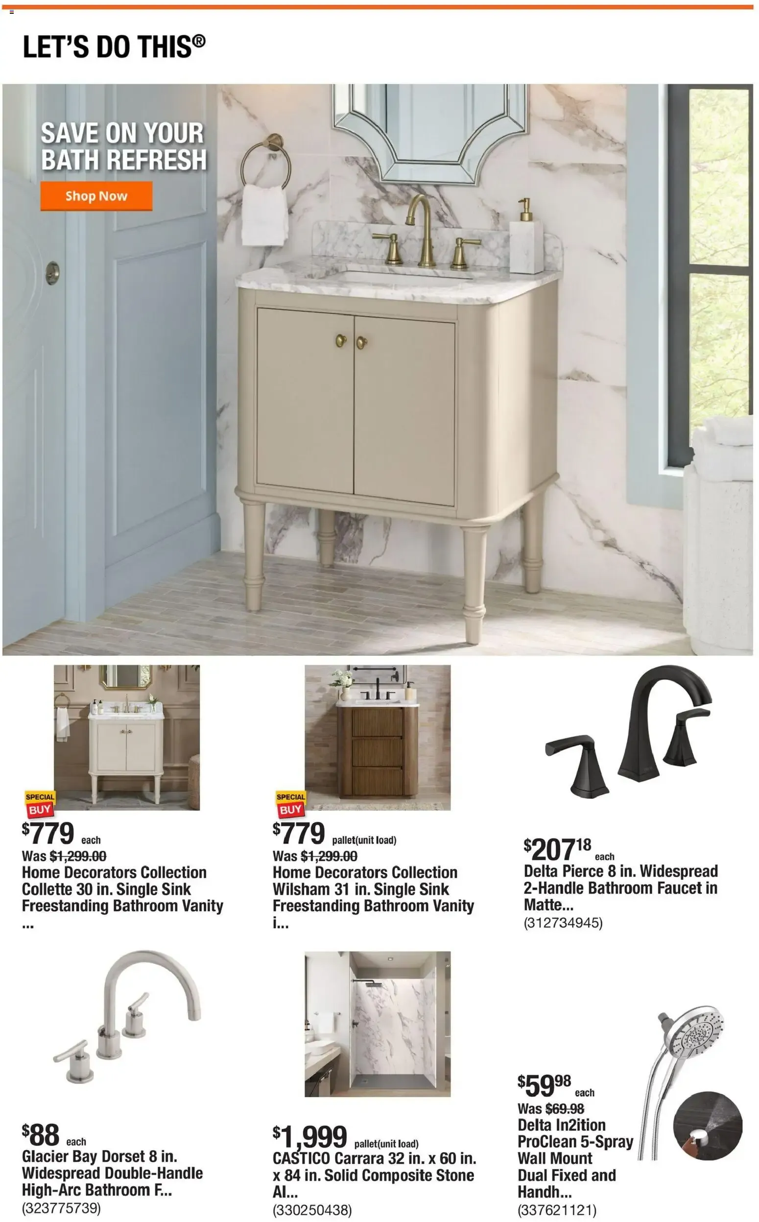Weekly ad Home Depot Weekly Ad from 07/30/2026 - Flyer from July 30 to August 6 2026 - Page 3