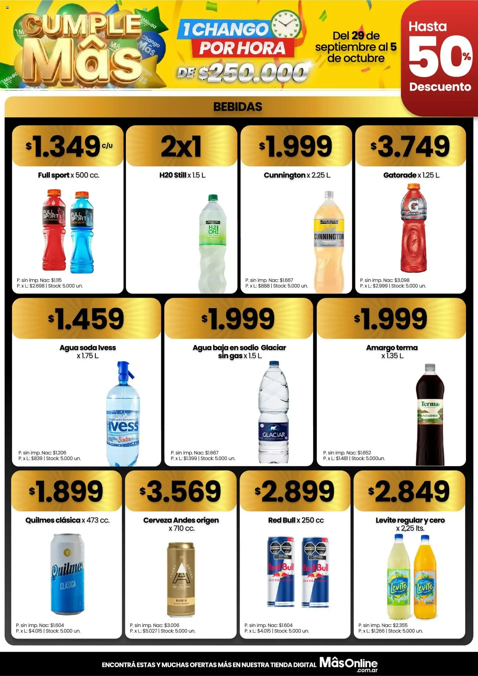 Ofertas de Changomas - Ofertas || del 29/09/2026 - 05/10/2026 || Catálogo 29 de septiembre al 5 de octubre 2026 - Página 7 del catálogo