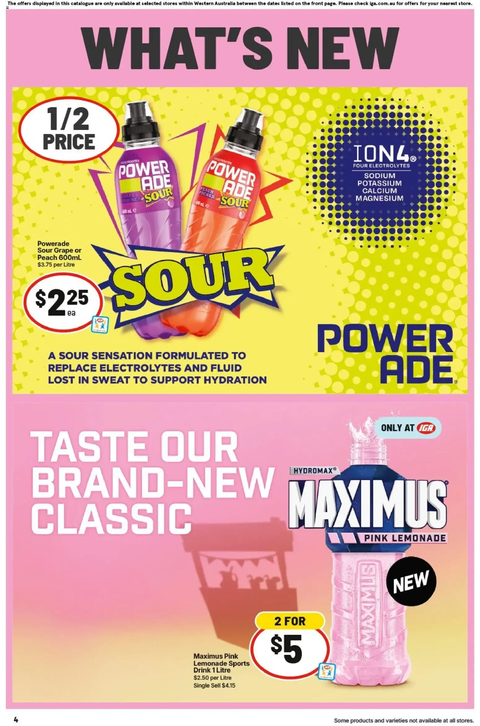 IGA catalogue valid from 29/07/2026 > Online Australia - Catalogue valid from 29 July to 4 August 2026 - page 4
