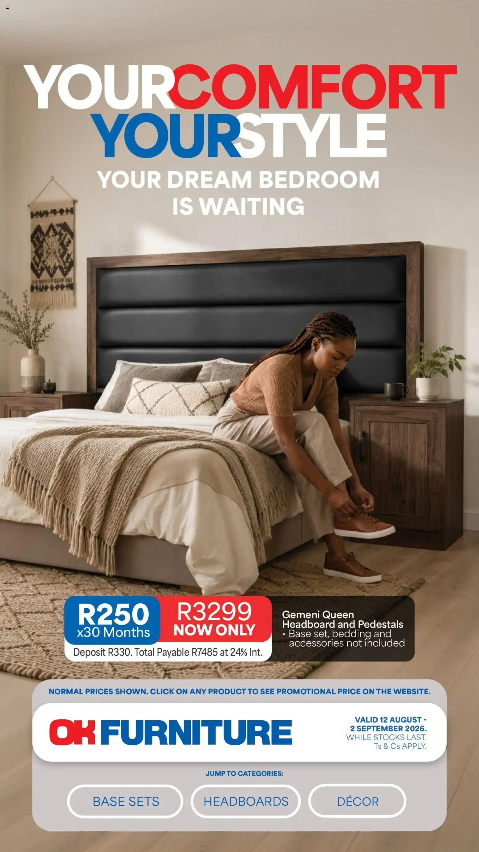 OK Furniture - Your Comfort Your Style (12/08/2026 - 02/09/2026) Online