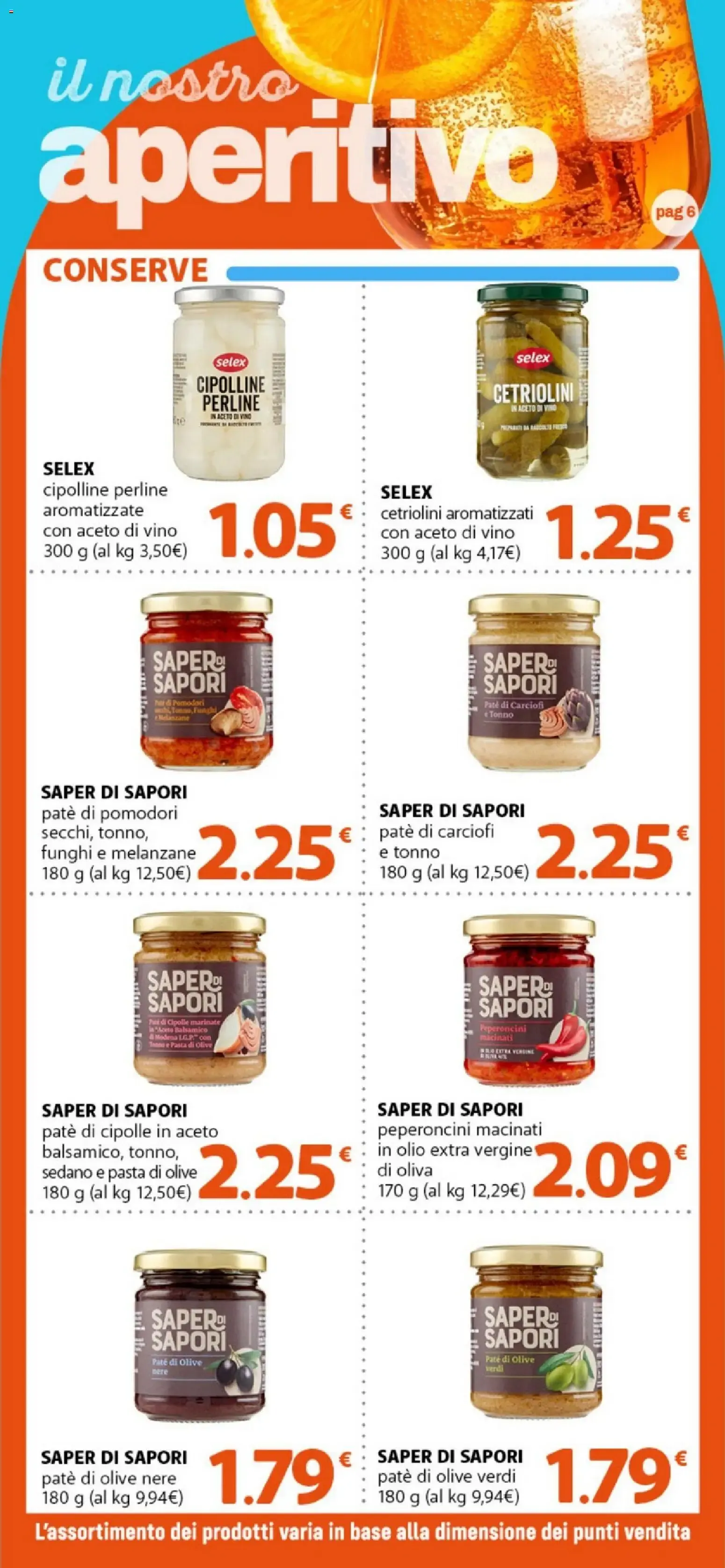 Nuovo DOK volantino Aperitivo dal 08/08/2026 > offerte anteprima 🛍️ da 8 agosto a 23 agosto di 2026 - Pagina del volantino 6
